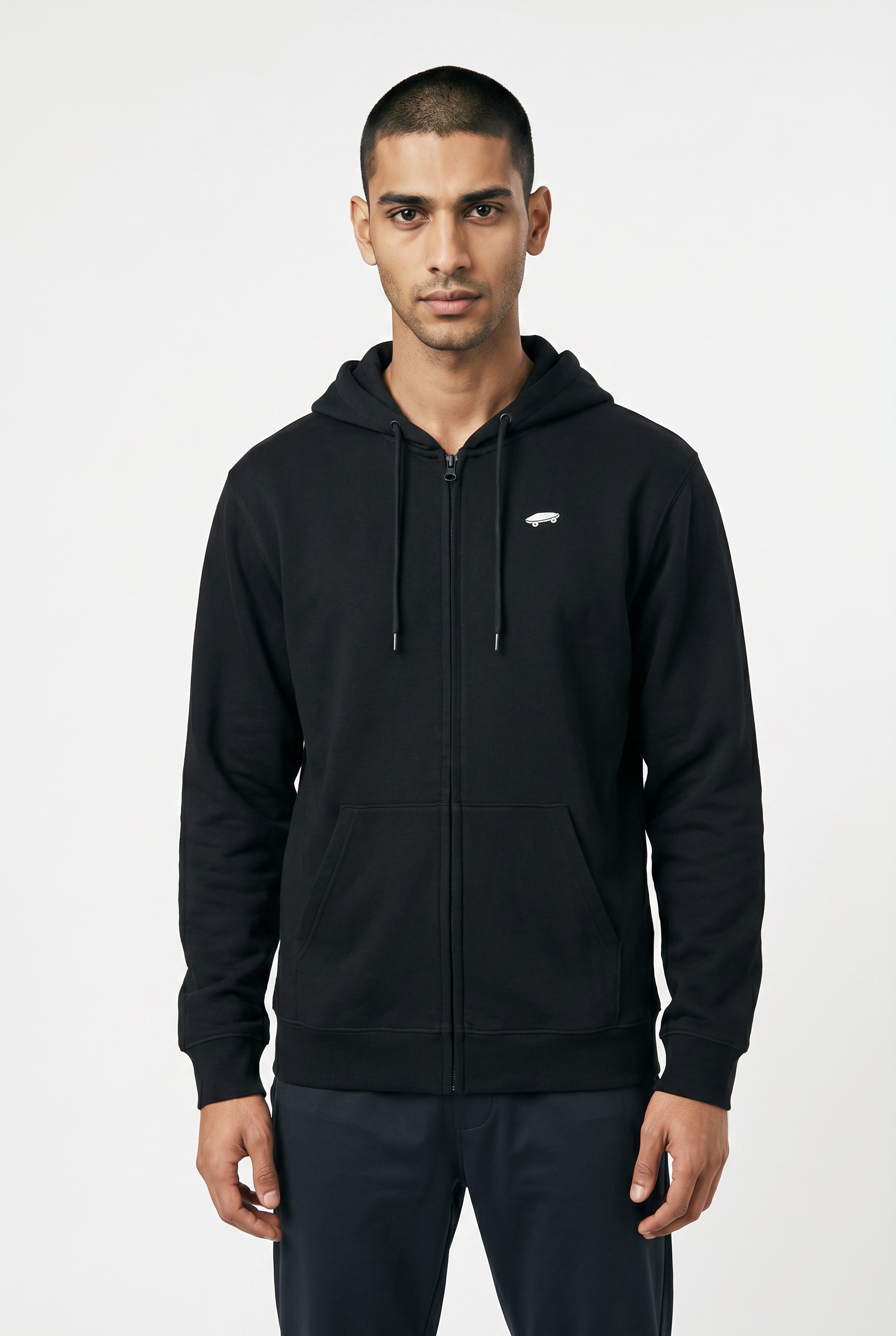 Image of Vans Kapuzensweatjacke "SALTON LOOSE FT FZ PO" mit Frontreissverschluss, aus Baumwolle, lockere Passform