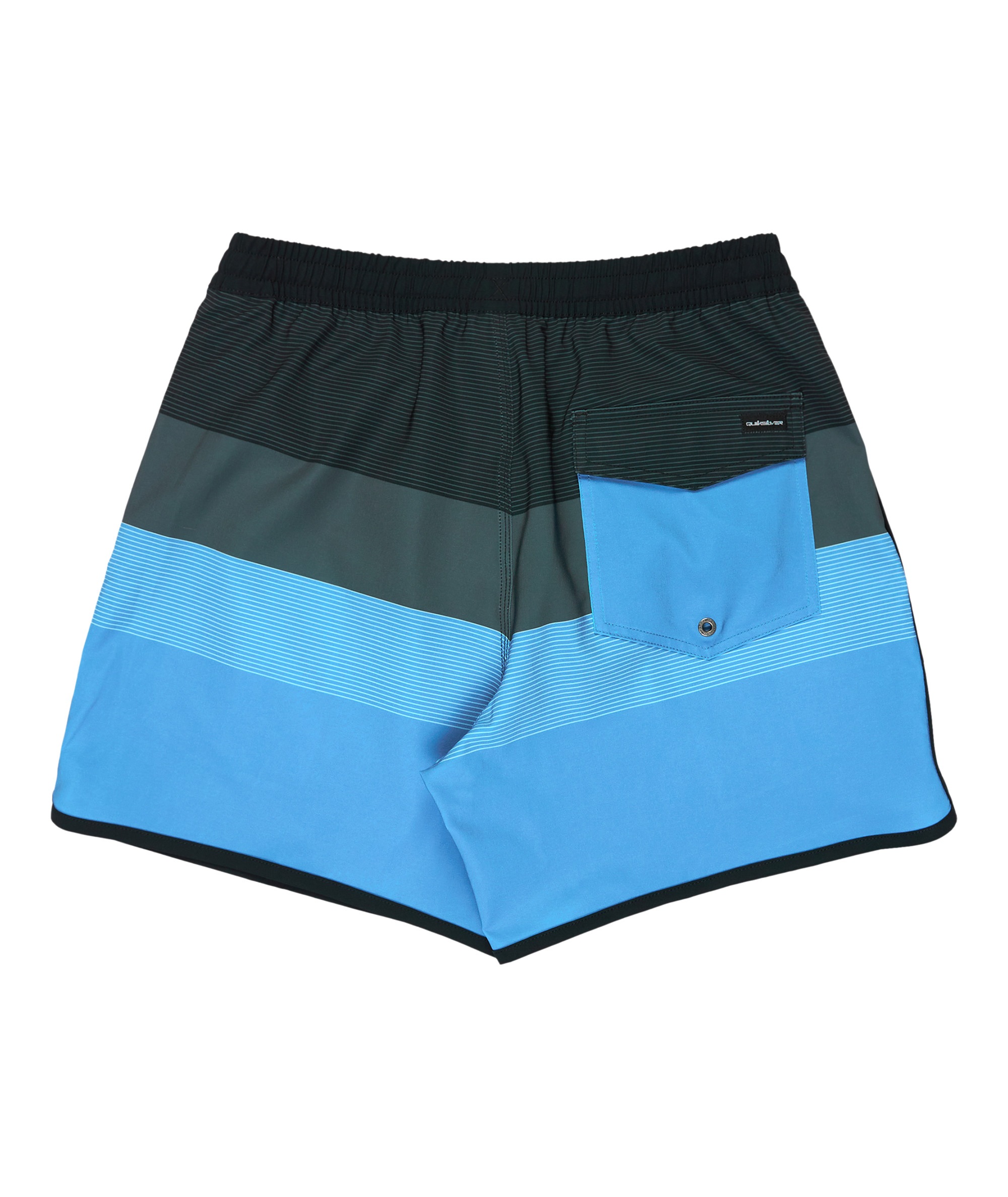 Quiksilver Short de bain »STRETCH SCALLOP VOLLEY 16« matière à séchage rapide, en polyester et élasthanne