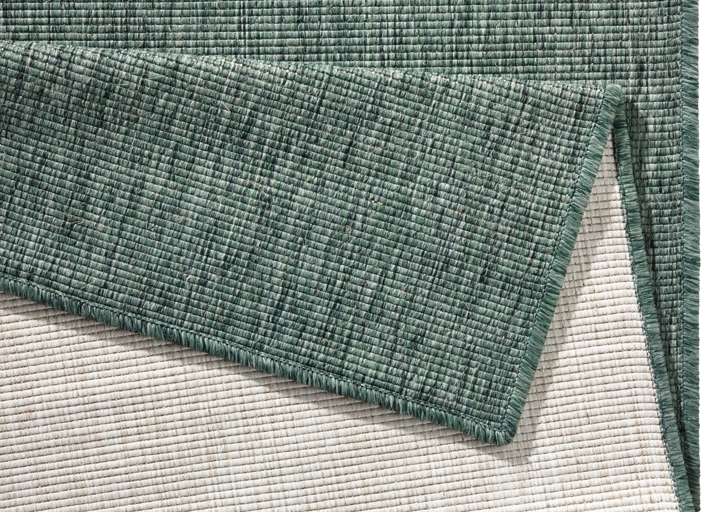 NORTHRUGS Teppich »Miami Wendeteppich«, rechteckig, 5 mm Höhe, In-& Outdoor, Wetterfest, Balkon, Läufer, Wohnzimmer, Wasserfest
