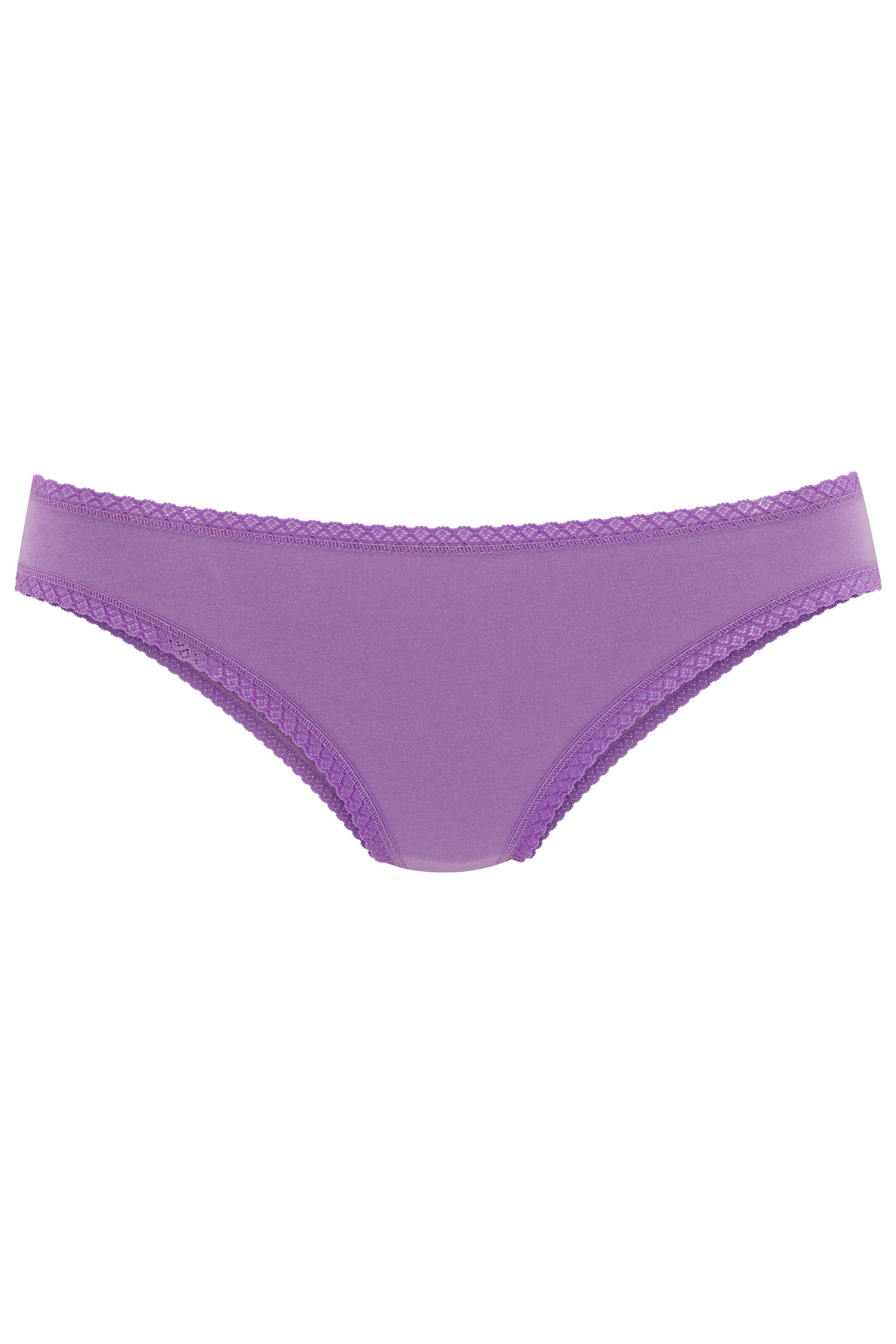 Vivance Brasilslip, (7er-Pack), mit feiner Spitzeneinfassung und aus weicher Baumwollqualität