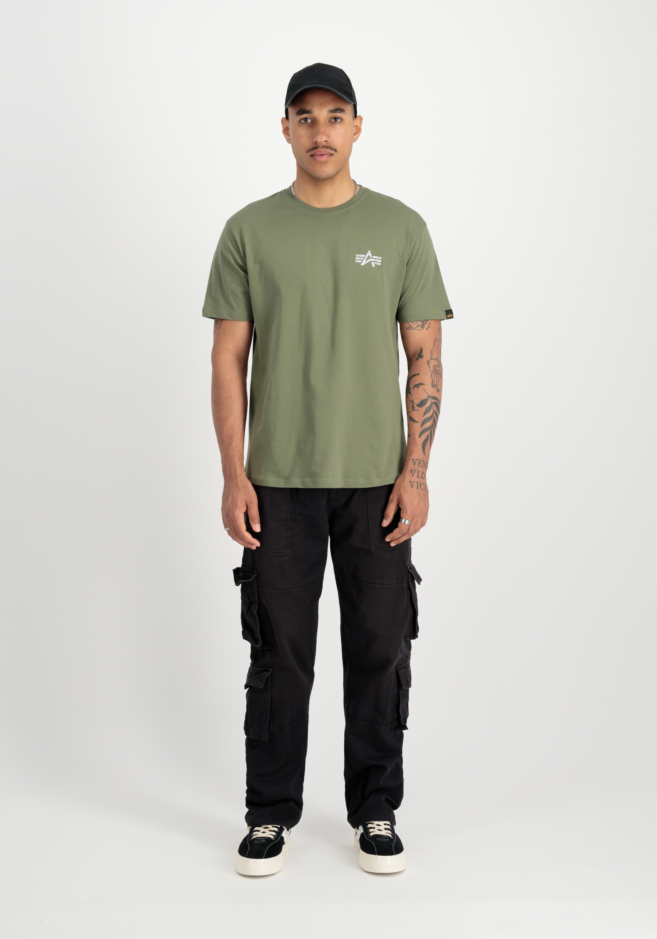 Alpha Industries T-Shirt »Alpha Industries Men - T-Shirts Signature Back Print T«