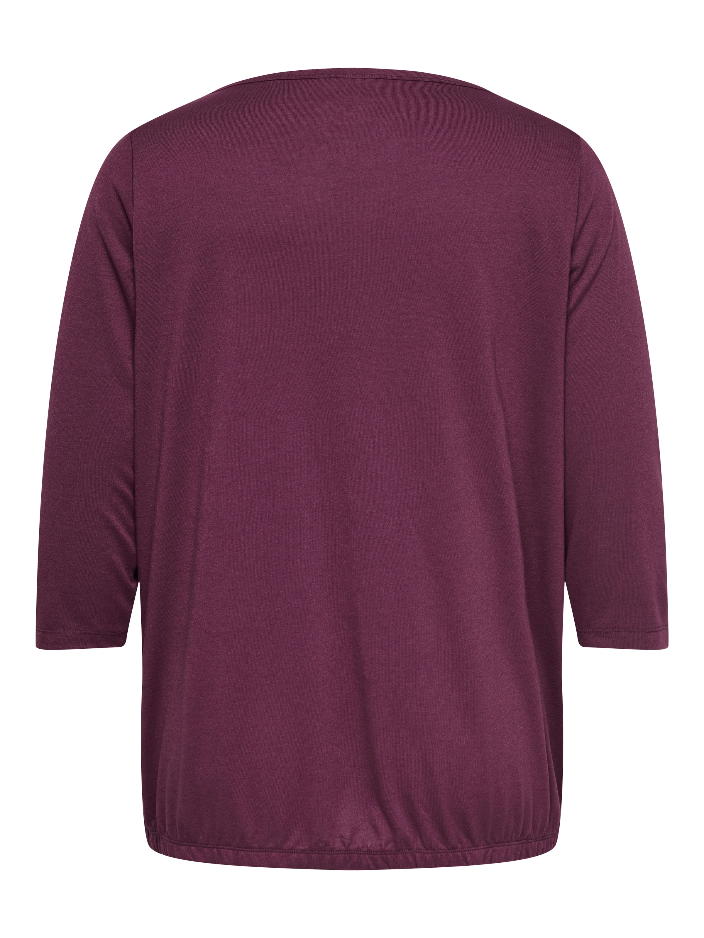 ONLY CARMAKOMA T-shirt à manches 3/4 »CARCARLINNE 3/4 BOATNECK TOP JRS« mélange de matériaux, coupe normale