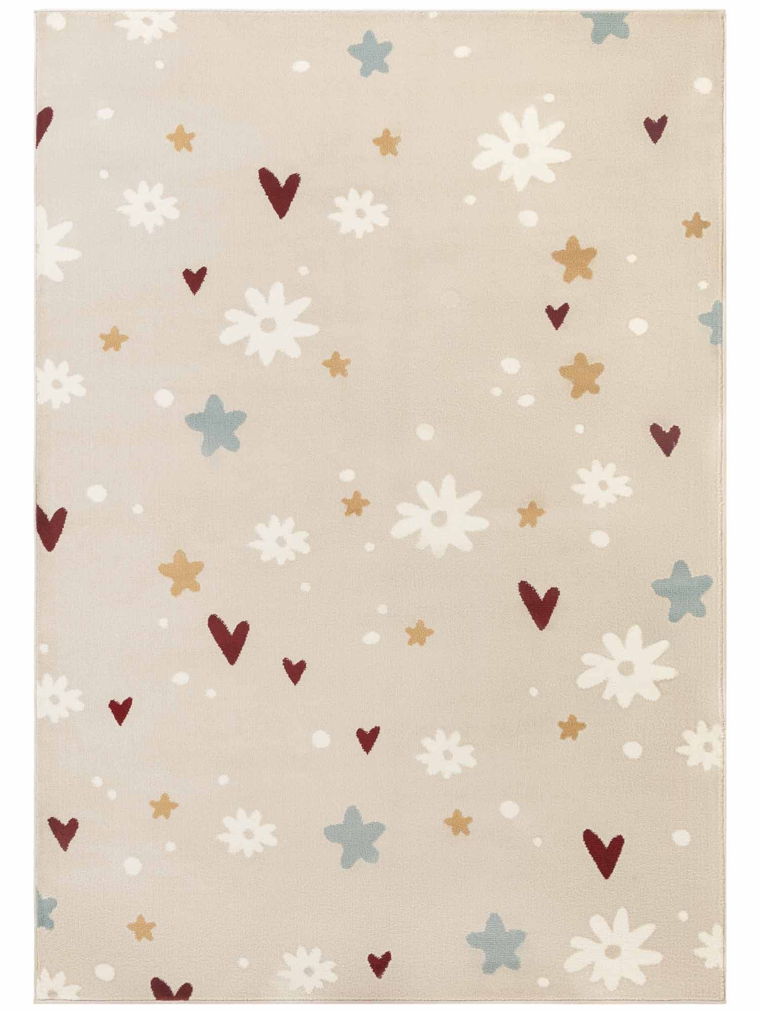 HANSE Home Tapis pour enfants »Amori« Rectangulaire 10 mm Höhe Pflegeleicht, Weich, Kinderzimmer, Spielteppich, Spielunterlage