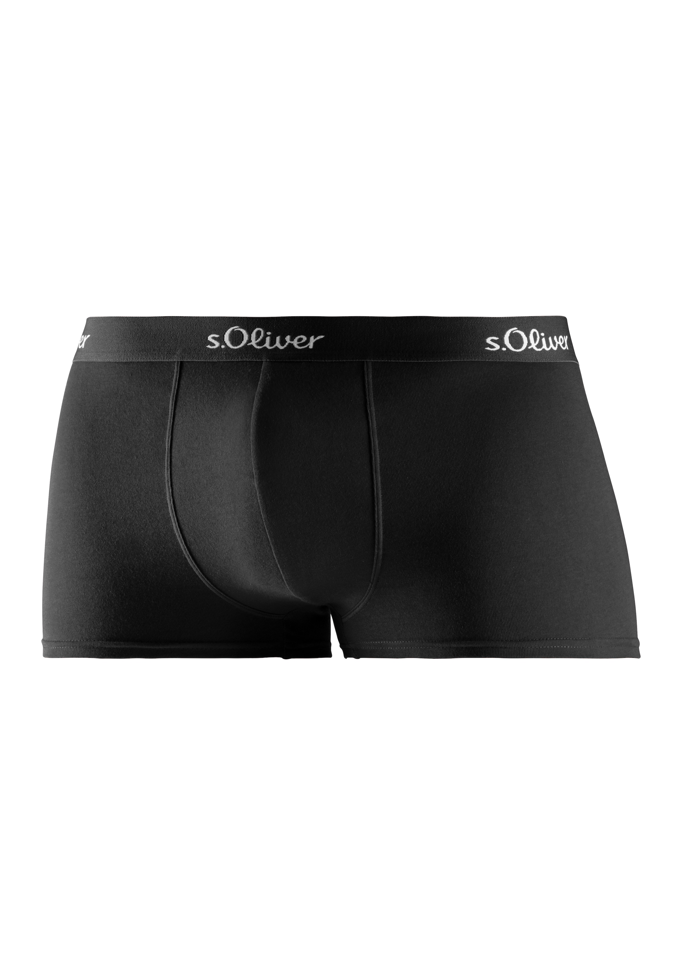 s.Oliver Hipster Packung, 2 Stk. mit farblich passendem Logo-Webbund