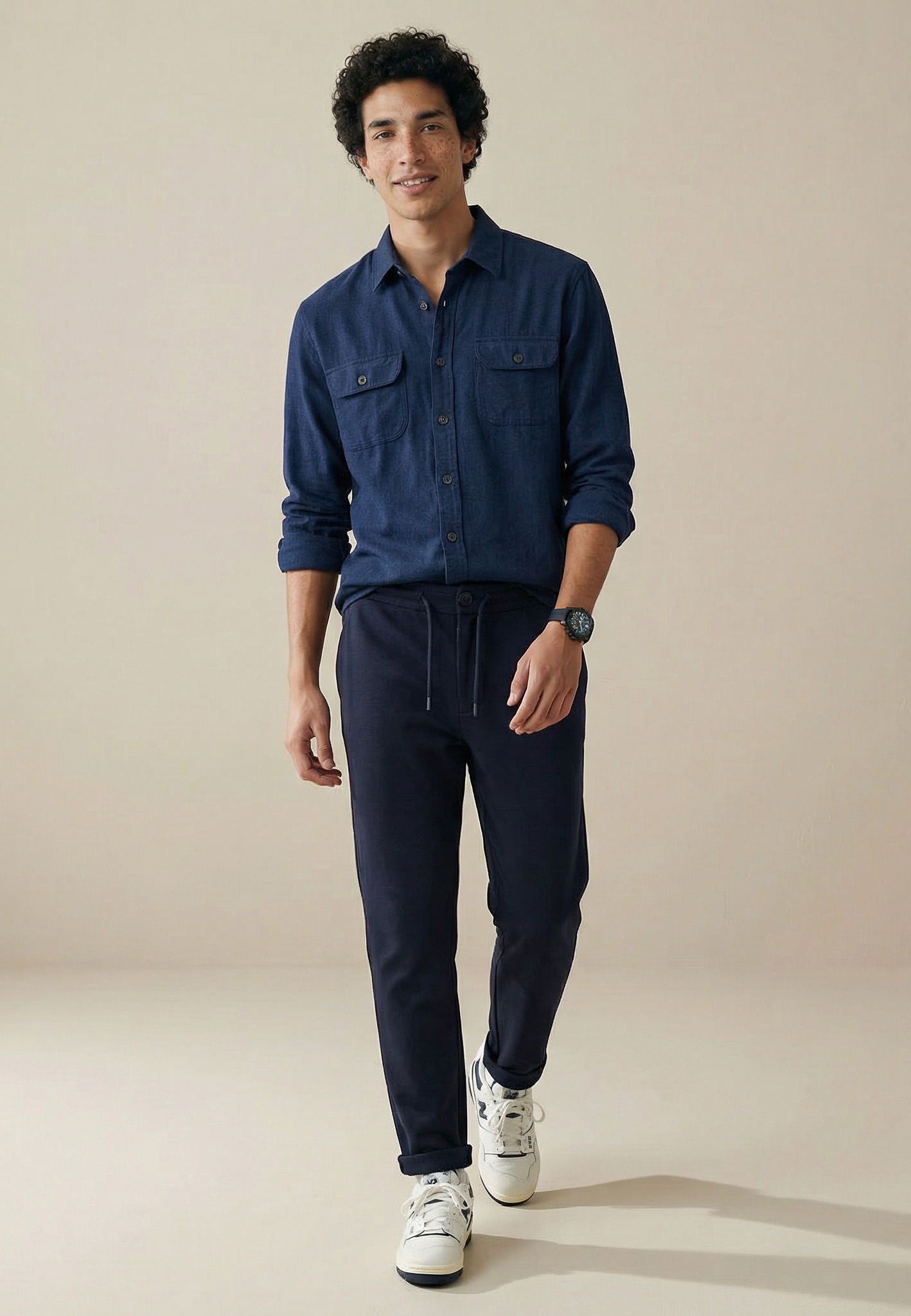 FYNCH-HATTON Veste chemise avec poches poitrine
