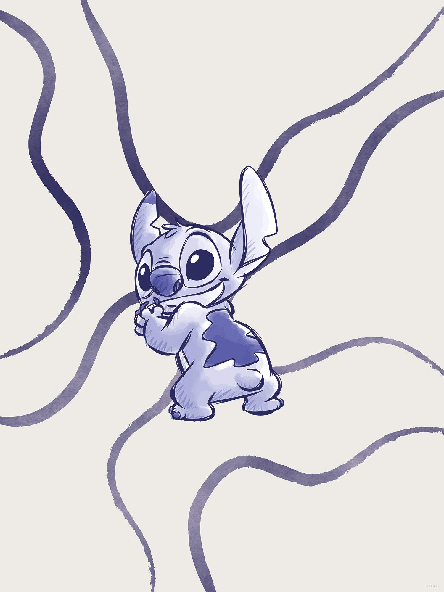 Komar Wandbild »Disney Lilo and Stitch Brave and Wild« Disney Set, 1 Stk. tlg. 30 x 40 cm (Breite x Höhe) - Kinderzimmer, Dekoration