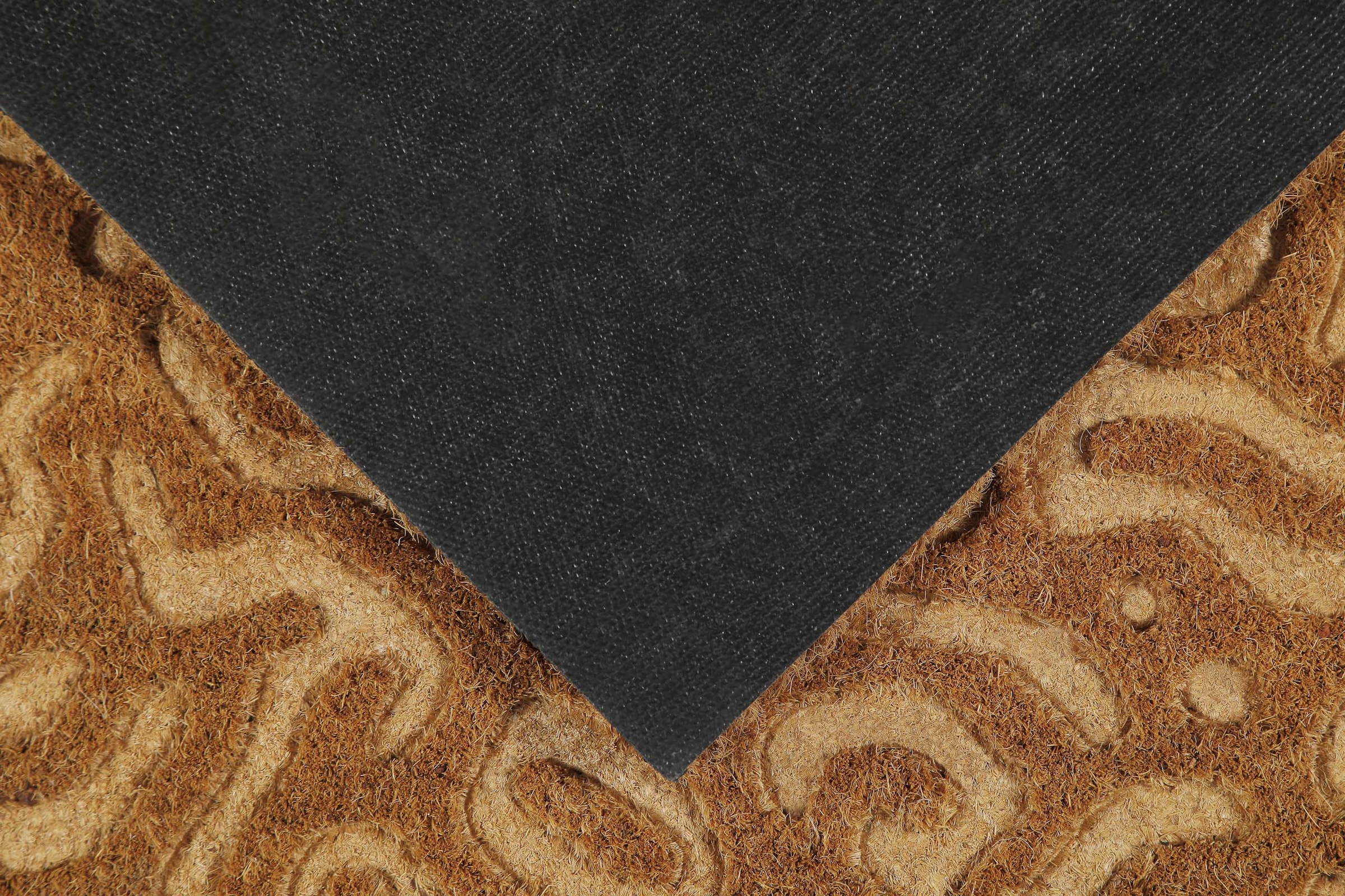 Wecon home Fussmatte »Desert Doodle«, rechteckig, 14 mm Höhe, Kokos, pflegeleicht, rutschfest, abstraktes Design, Schmutzfangmatte