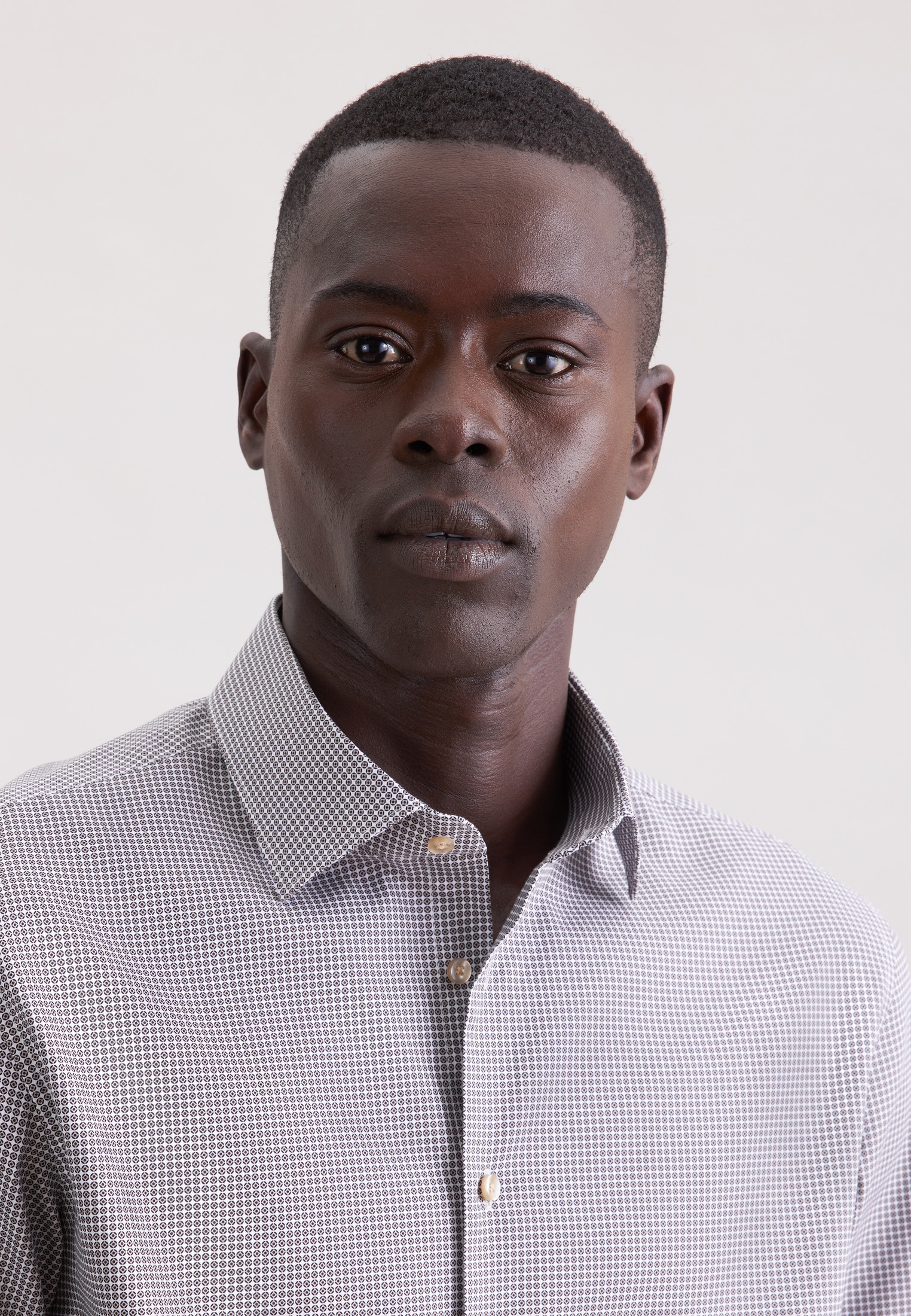 seidensticker Businesshemd »Schwarze Rose« X-Slim 1/1 Kentkragen Druck