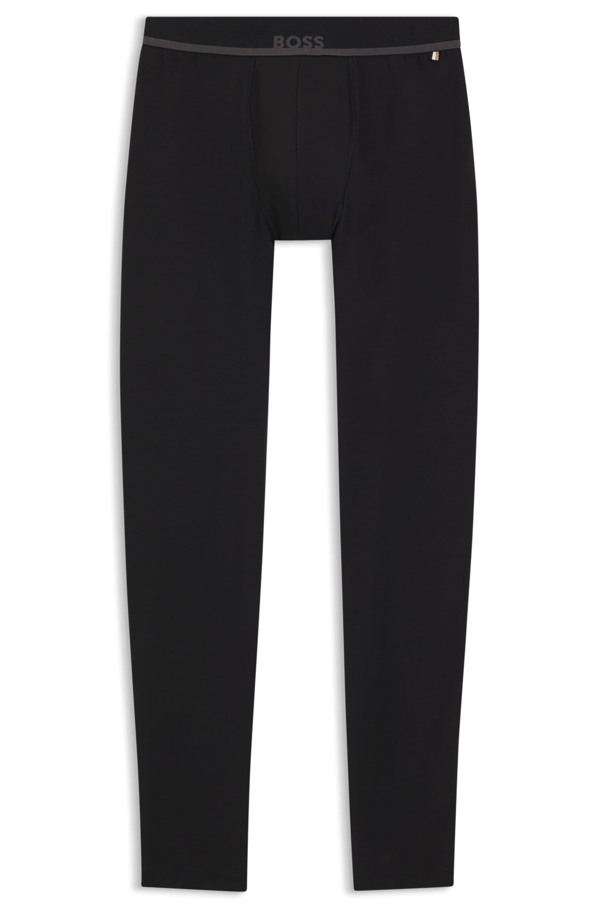 BOSS Lange Unterhose »Long John 365 Solid«, mit BOSS Schriftzug auf dem Bund