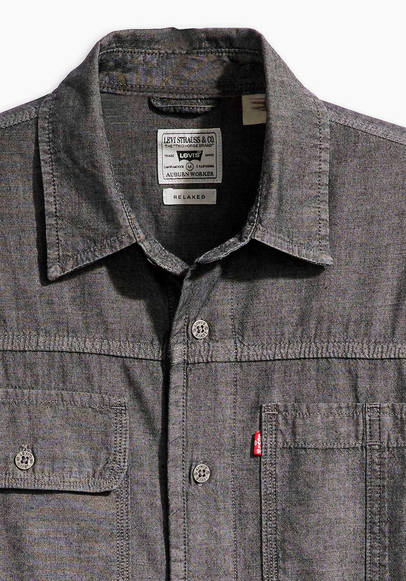 Levi's® Langarmhemd, LS AUBURN WORKER BLUES
