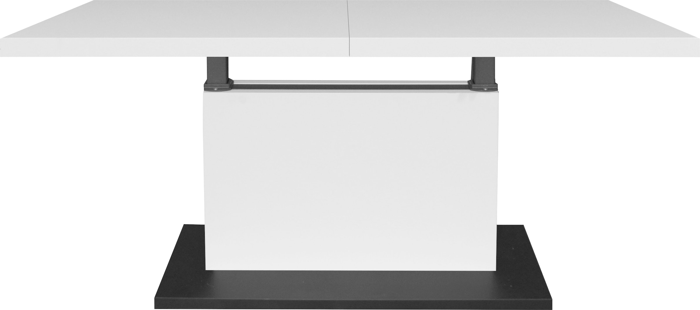 Mäusbacher Couchtisch »Lift Couchtisch« höhenverstellbar 56-75cm, Breite Tischplatte 120-160cm, Metallgestell