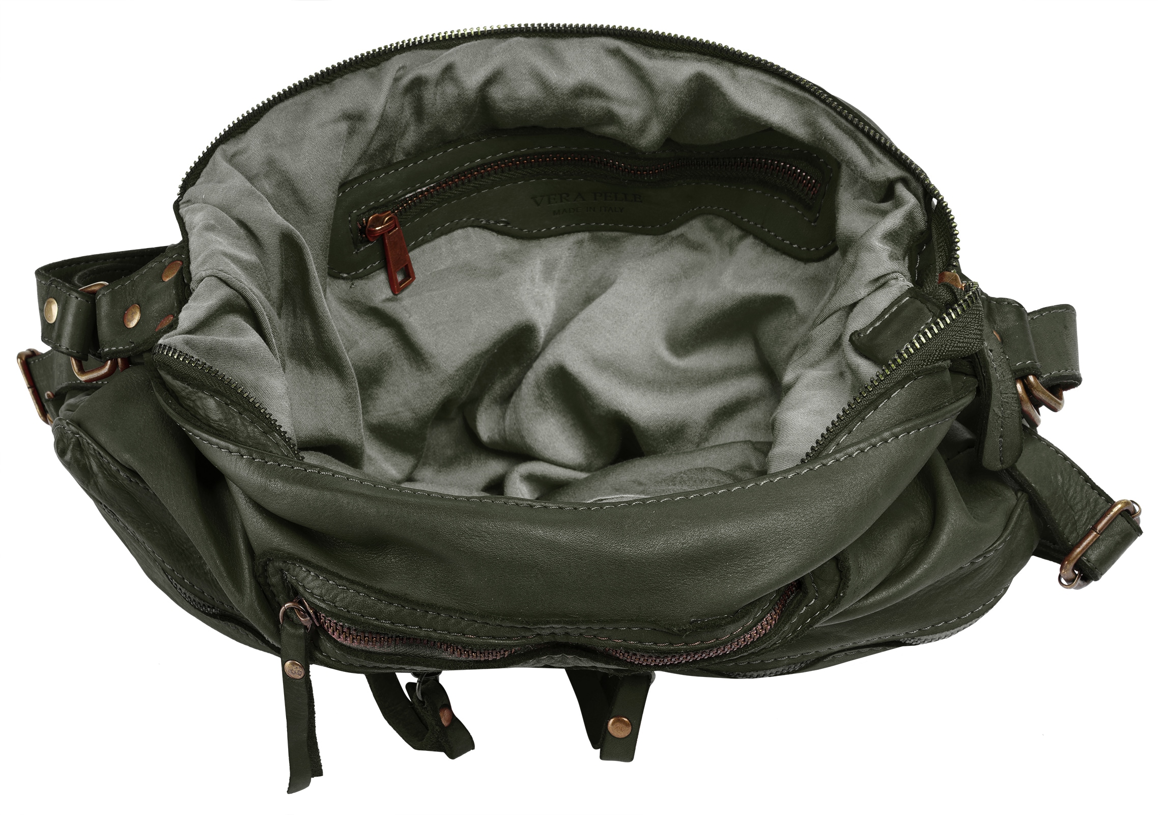 Samantha Look Shopper echt Leder, Made in Italy