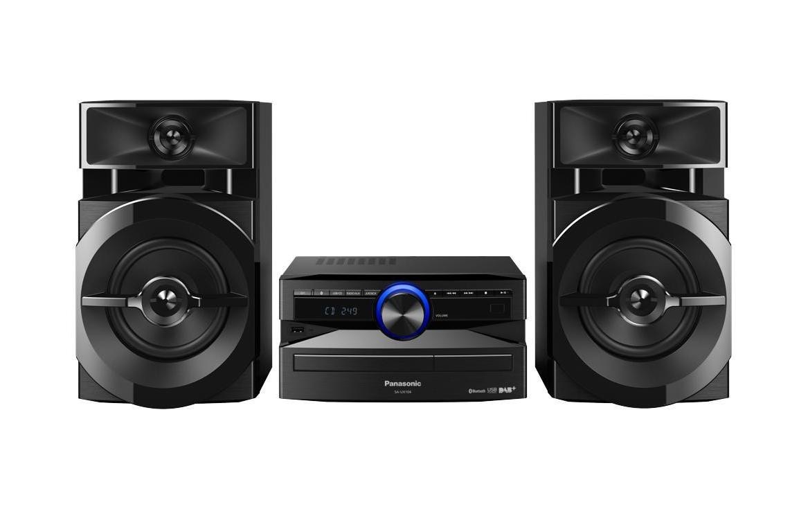 Panasonic Microanlage »Anlage SC-UX10«, (Bluetooth Digitalradio (DAB+)-FM-Tuner 300 W)