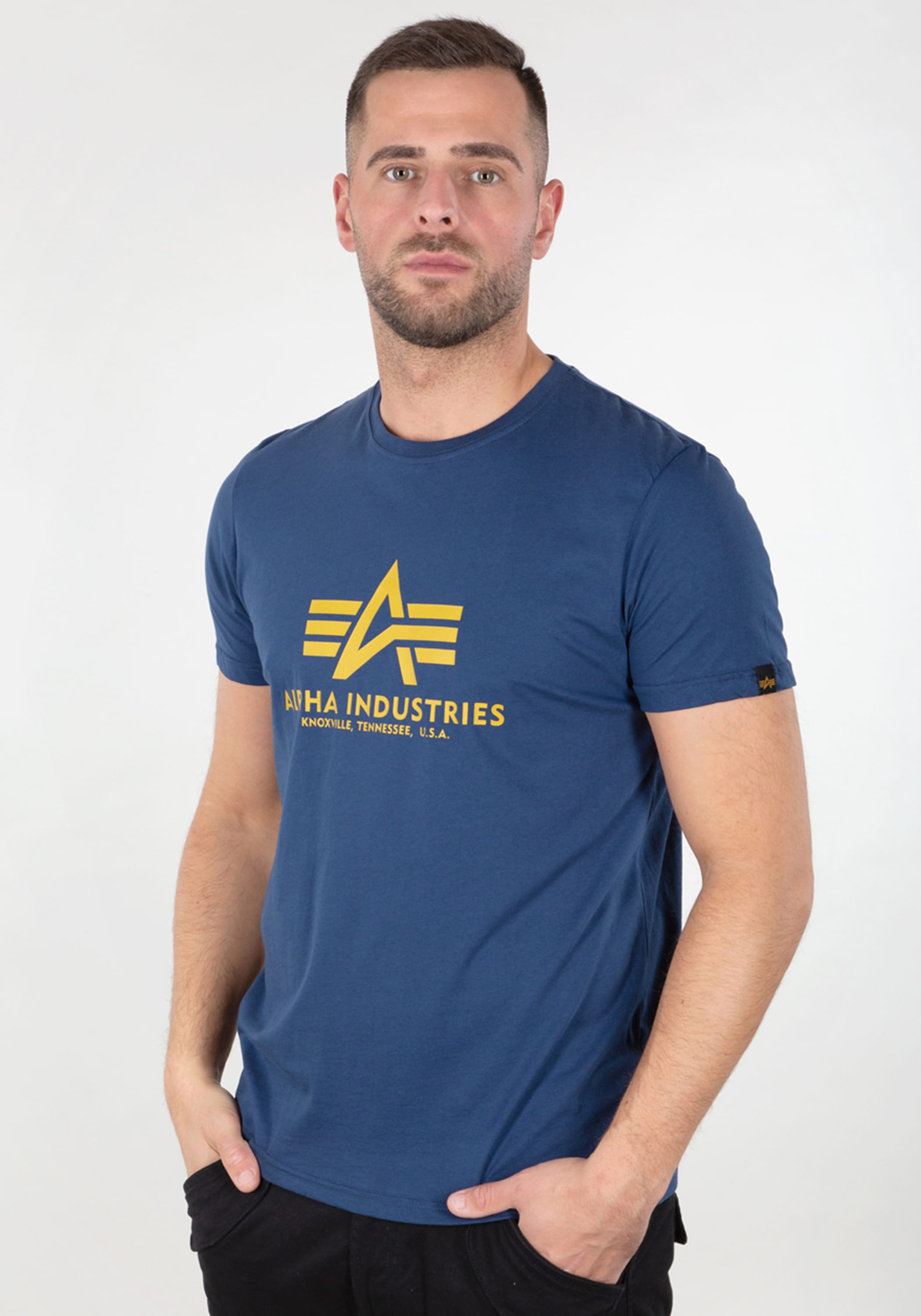 Alpha Industries T-Shirt »Alpha Industries Men - T-Shirts Basic T-Shirt BL«