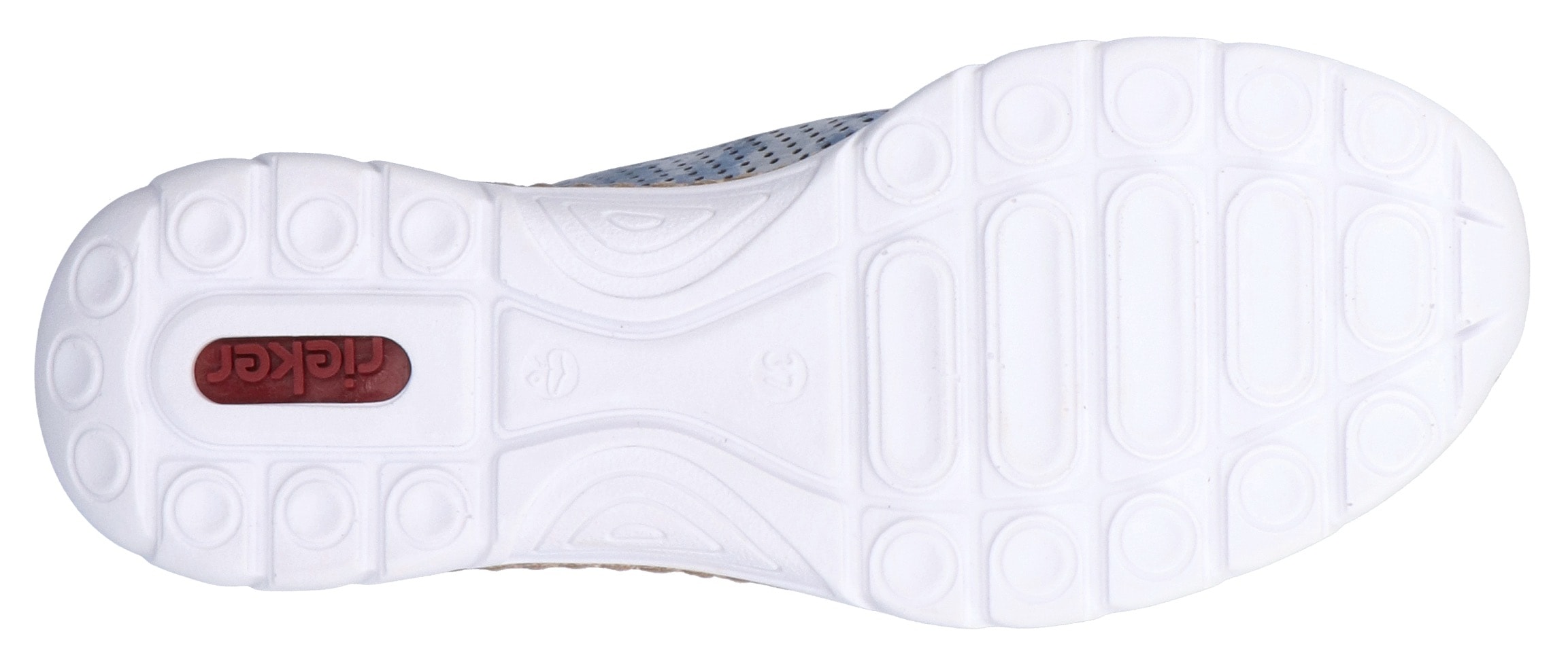 Rieker Slip-On Sneaker, Slipper, Schlupfschuh mit MemoSoft-Ausstattung