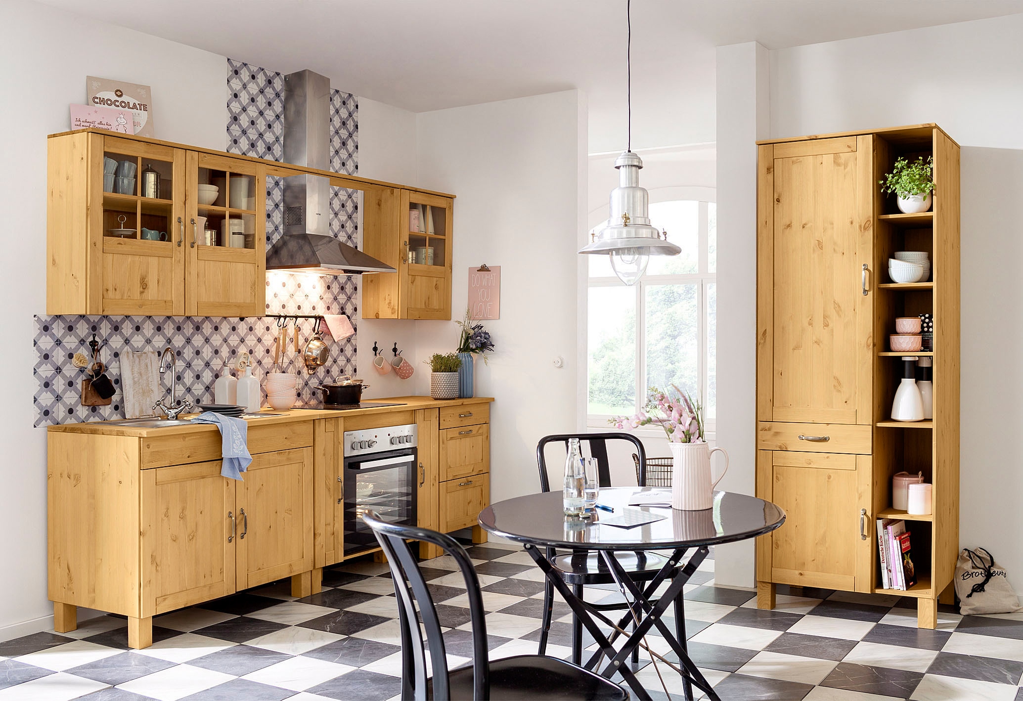 Home affaire Spülenschrank »Alby«, Breite 100 cm, 1 Fach
