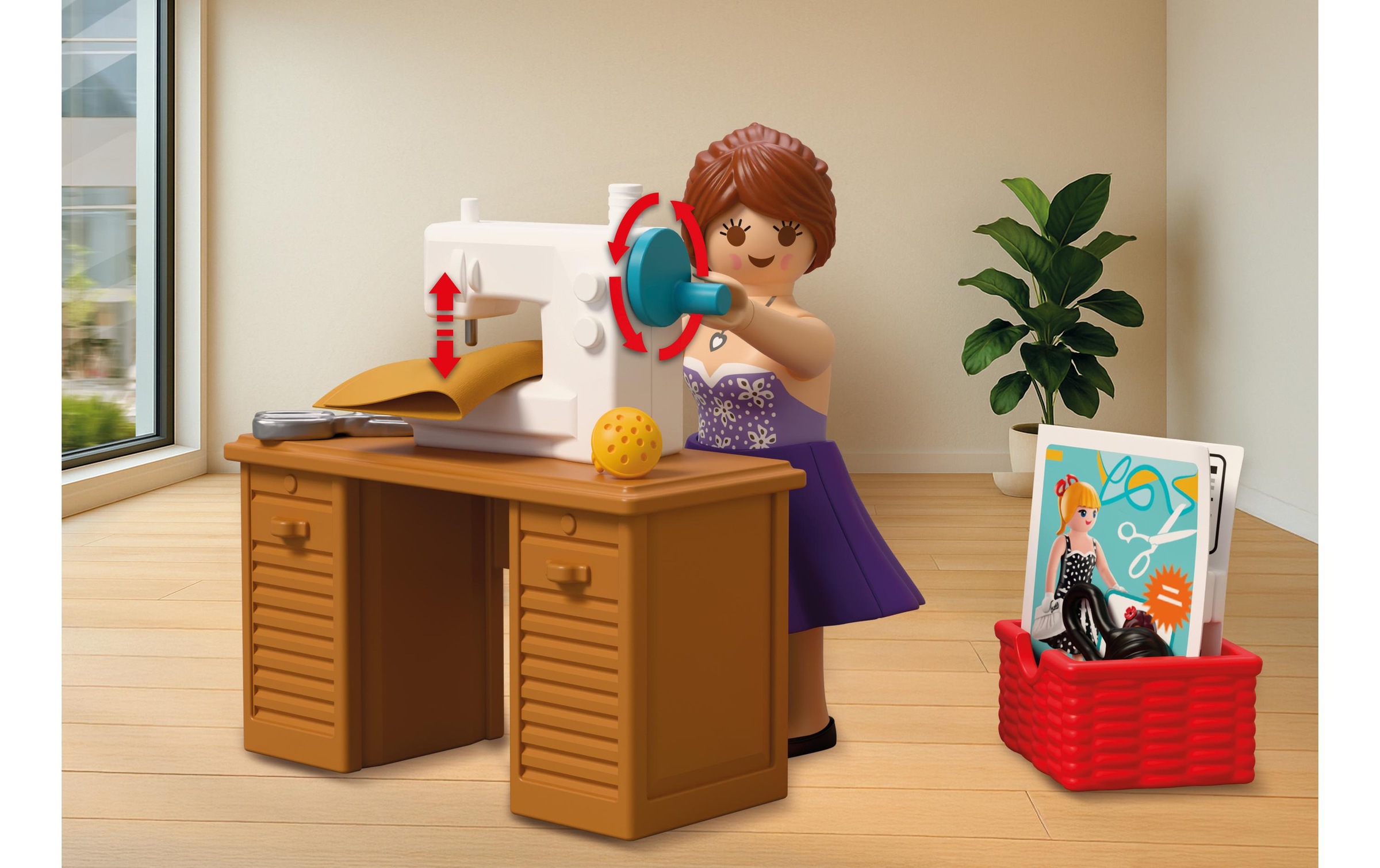 Playmobil® Jeu de construction »Modedesignerin (72082), My Life« Made in Europe