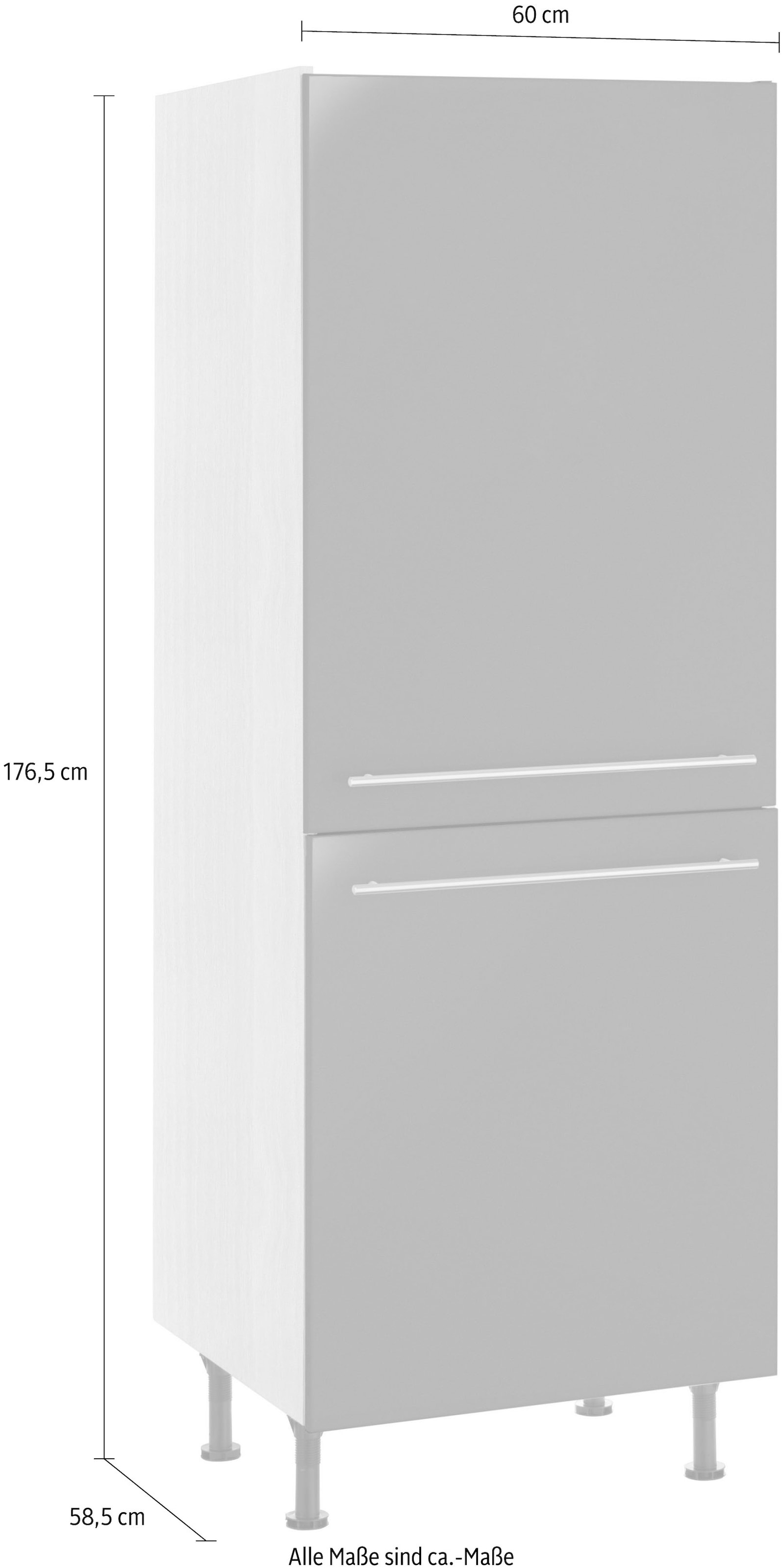 ♕ OPTIFIT Hochschrank »Bern«, 60 176 hoch, Stellfüssen höhenverstellbaren cm versandkostenfrei auf breit, mit cm