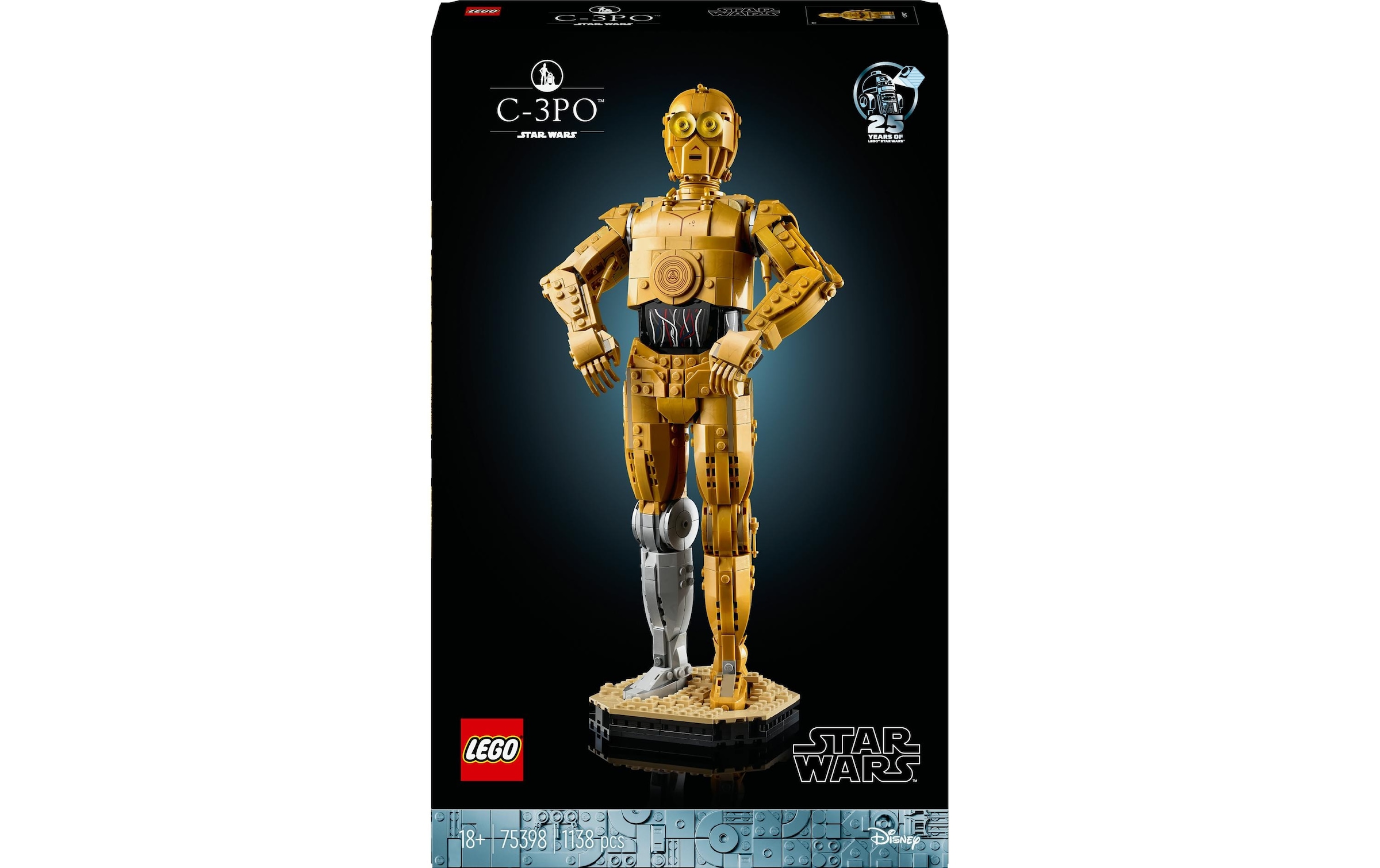 Konstruktionsspielsteine »Star Wars C-3PO 75398«, (1138 St.)