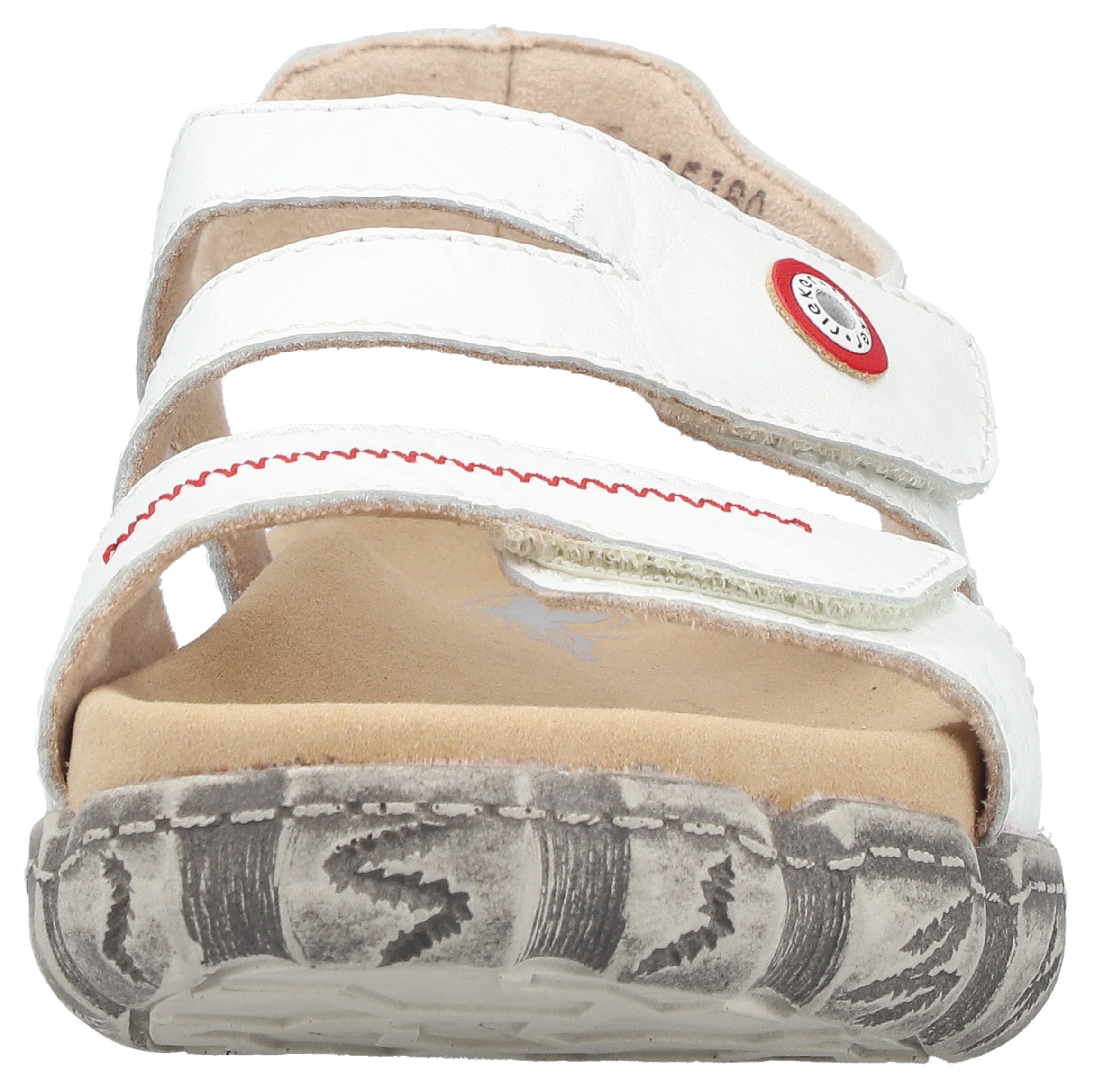 Rieker Sandale  Chaussure d'été, sandale à scratch avec couture décorative