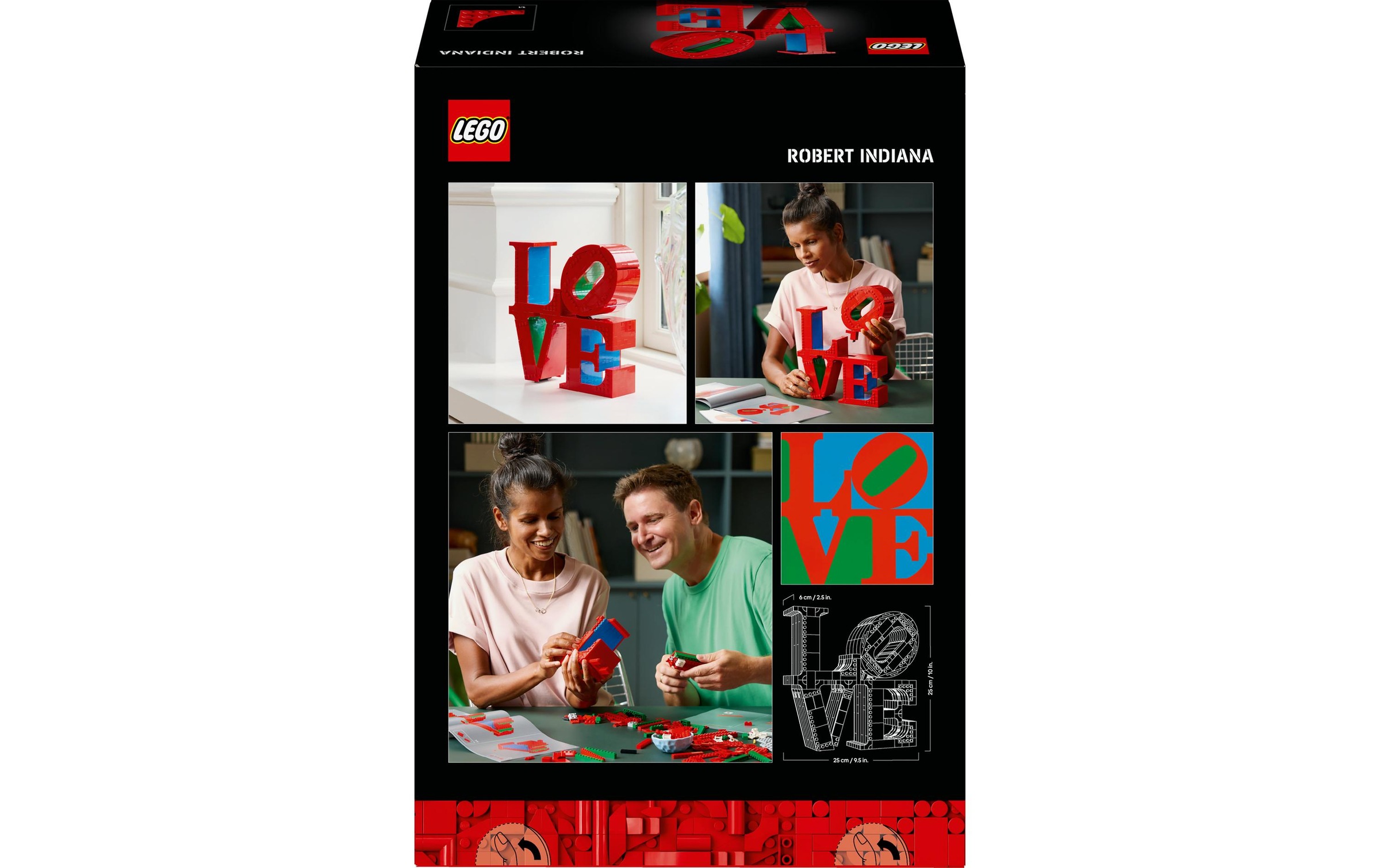 LEGO® Spielbausteine »Art LOVE 31214«, (791 St.)