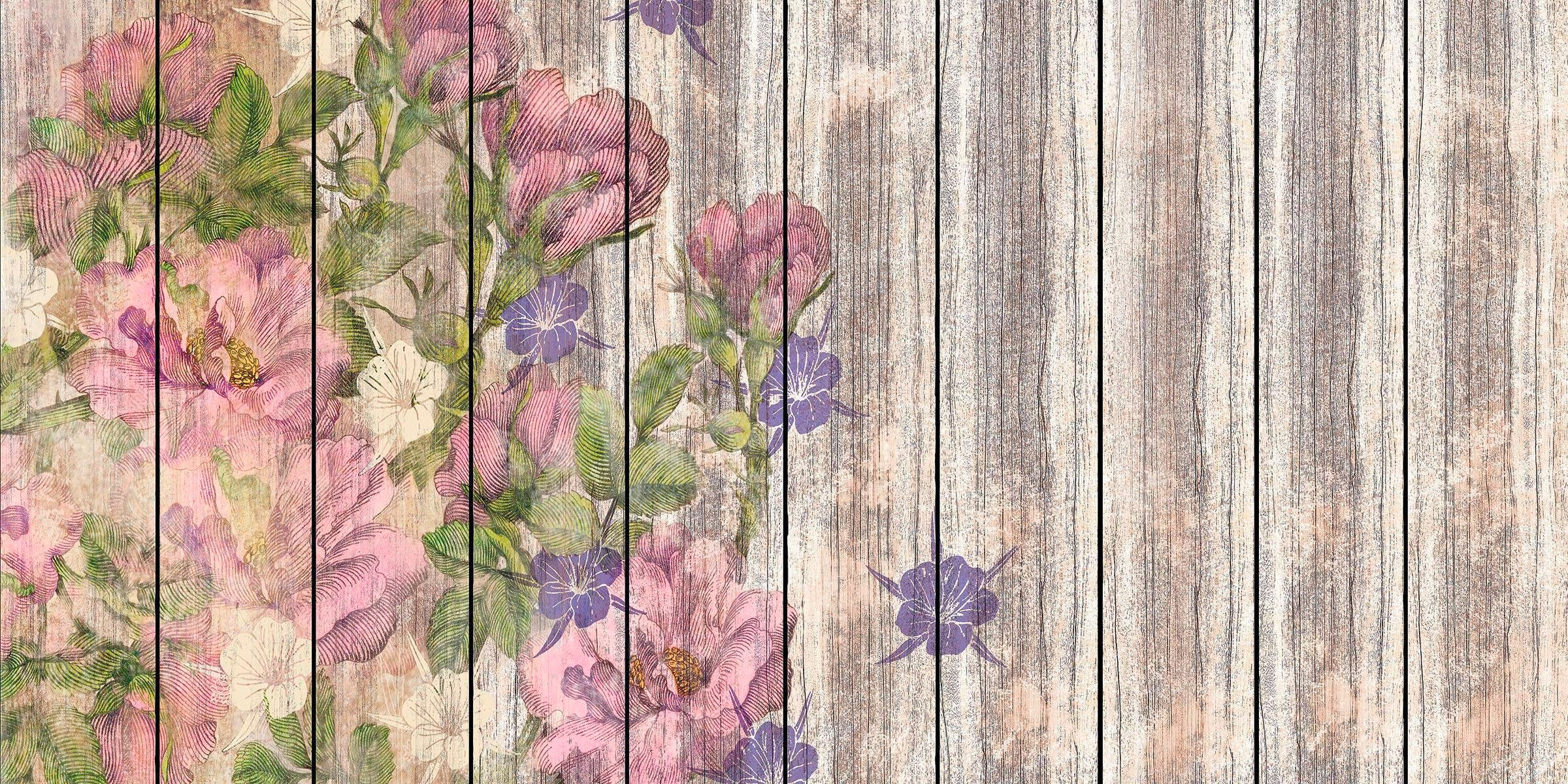 Image of Komar Vliestapete »Vintage Rose«, naturalistisch bei Ackermann Versand Schweiz