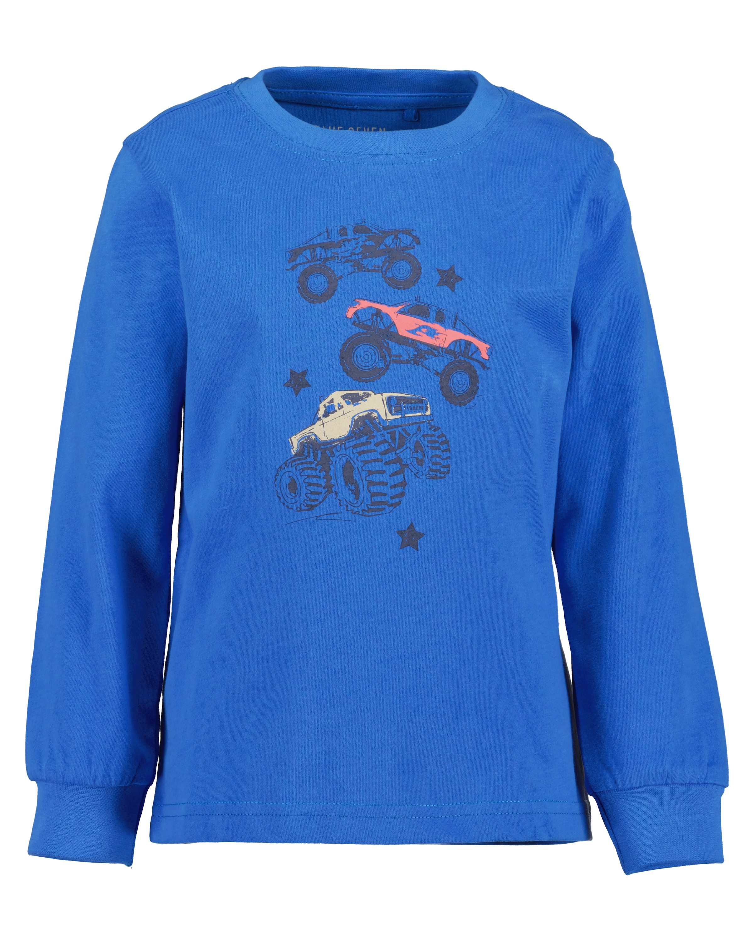 Blue Seven Pyjama, (Set, 2 tlg.), mit tollem Frontmotiv