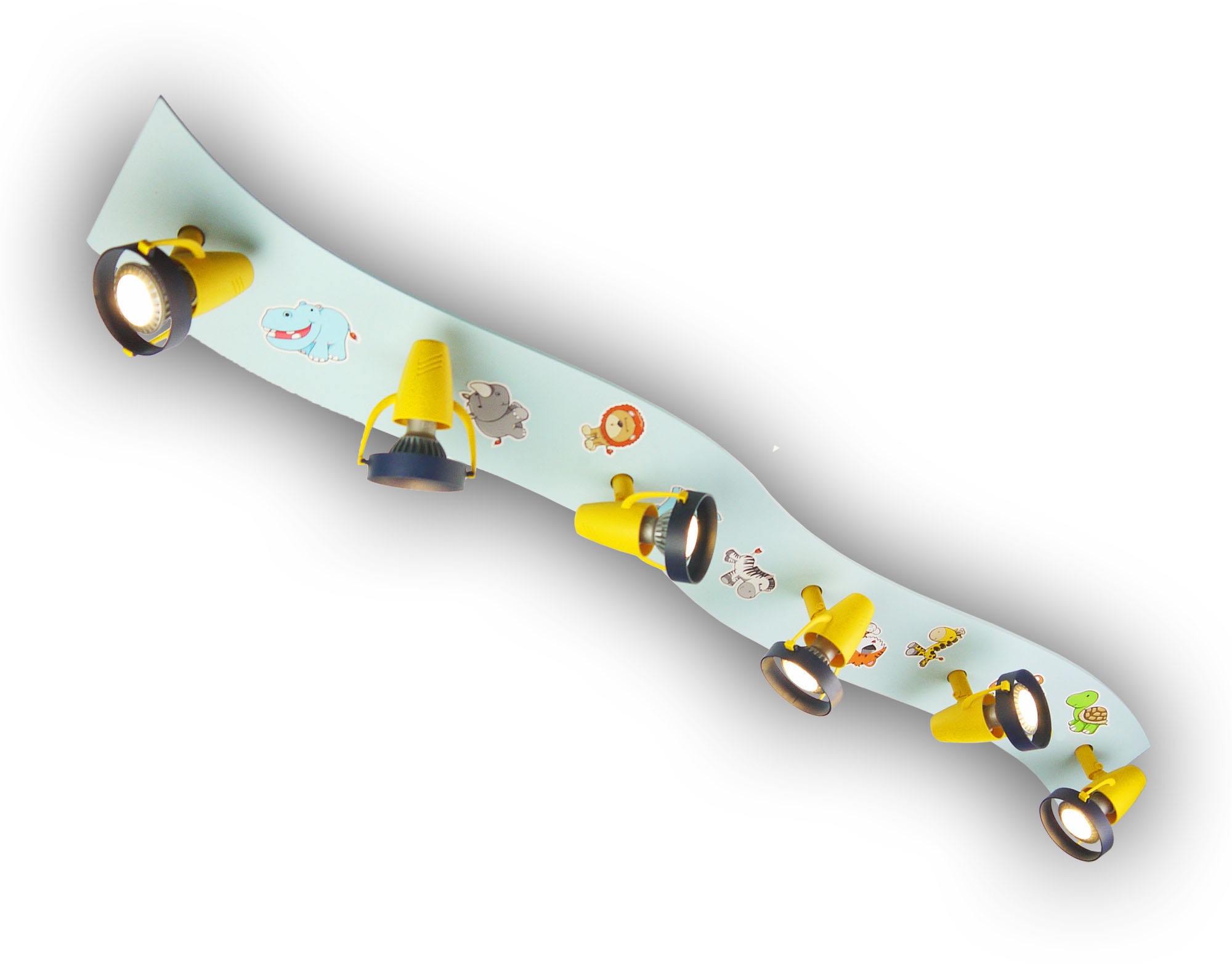 Image of niermann Deckenleuchte »Wilde Tiere«, GU10, 1 St., Strahlerleiste Wilde Tiere, XXL bei Ackermann Versand Schweiz