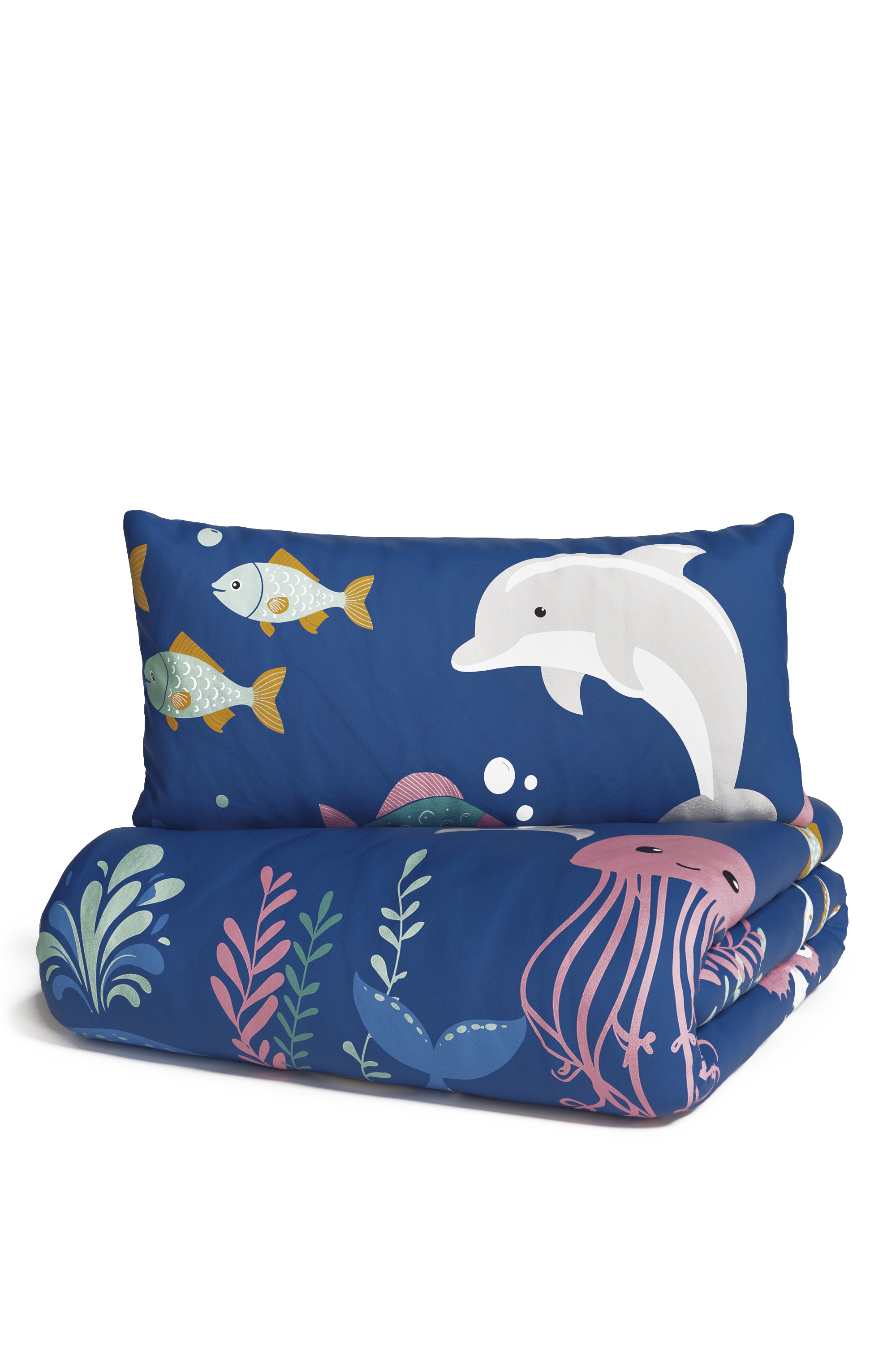 Lüttenhütt Kinderbettwäsche »CUDDLEE« 2 Stk. tlg. in vielen Designs: Dino,Einhorn,Weltraum,Baustelle,Herz,Trecker,Safari