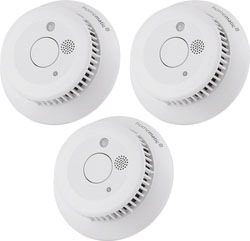 »Funk-Rauchwarnmelder mit Q-Label 3er Set« Rauchmelder