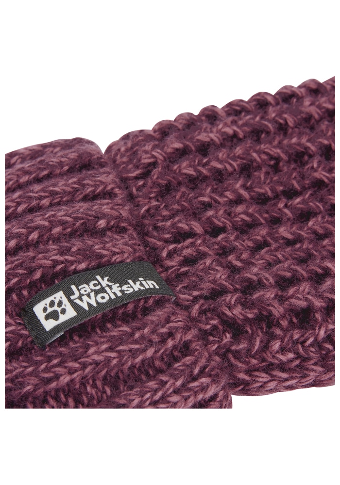 Jack Wolfskin Fäustlinge »MEDLEY KNIT MITTEN W« Strick-Fäustlinge, warm, mit Fleece-Futter