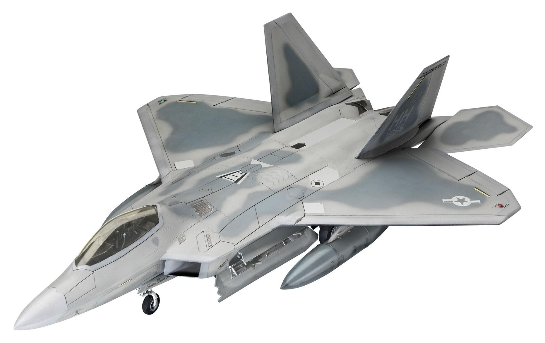 Revell® »Bausatz Lockheed Martin F-22A Raptor 1:72« 116 Stk. tlg. 1:72