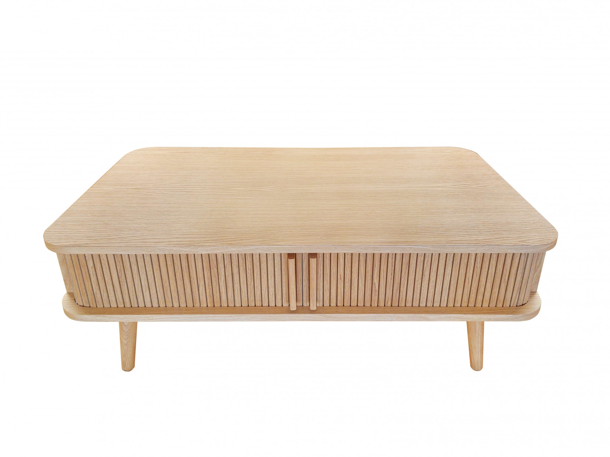 Woodman Couchtisch »Rove«, besonderes Design, teilmassiv, Breite 107 cm