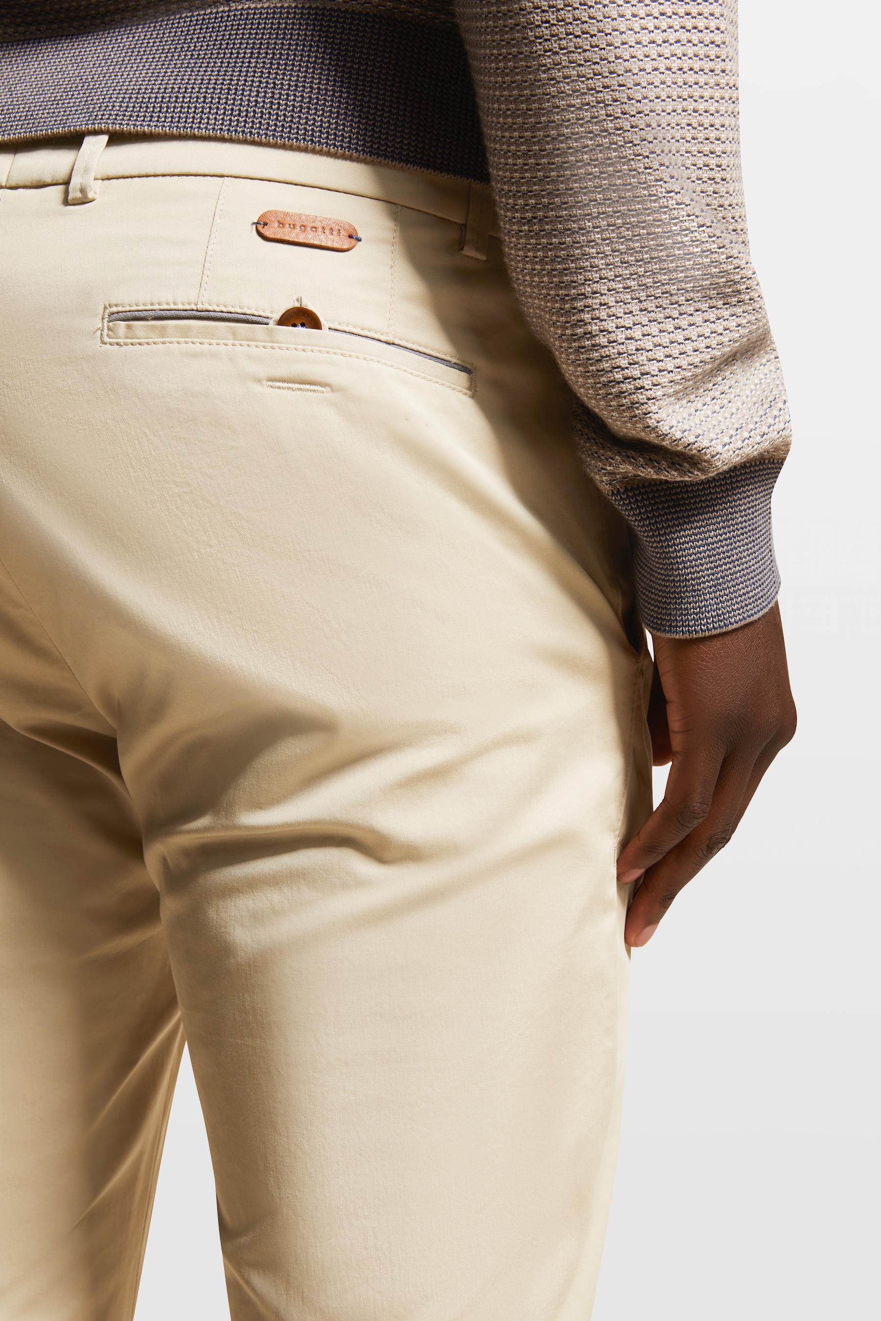 bugatti Chinohose, mit Elasthananteil