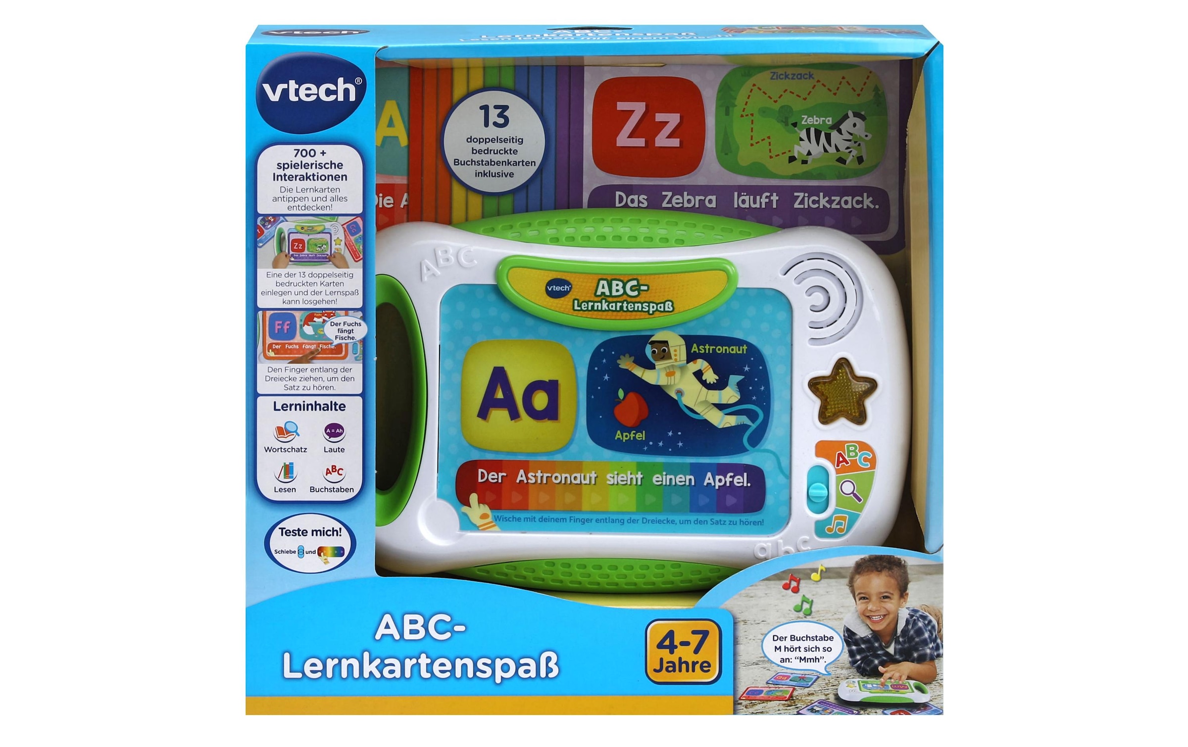 Vtech® Greifspielzeug »ABC-Lernkartenspass -DE-«