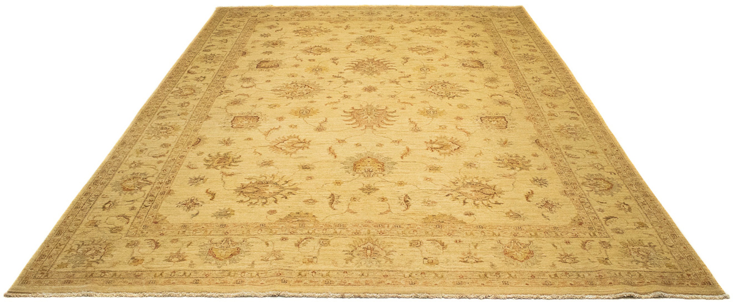 Image of morgenland Orientteppich »Ziegler - 368 x 254 cm - beige«, rechteckig, 6 mm Höhe, Wohnzimmer, Handgeknüpft, Einzelstück mit Zertifikat bei Ackermann Versand Schweiz