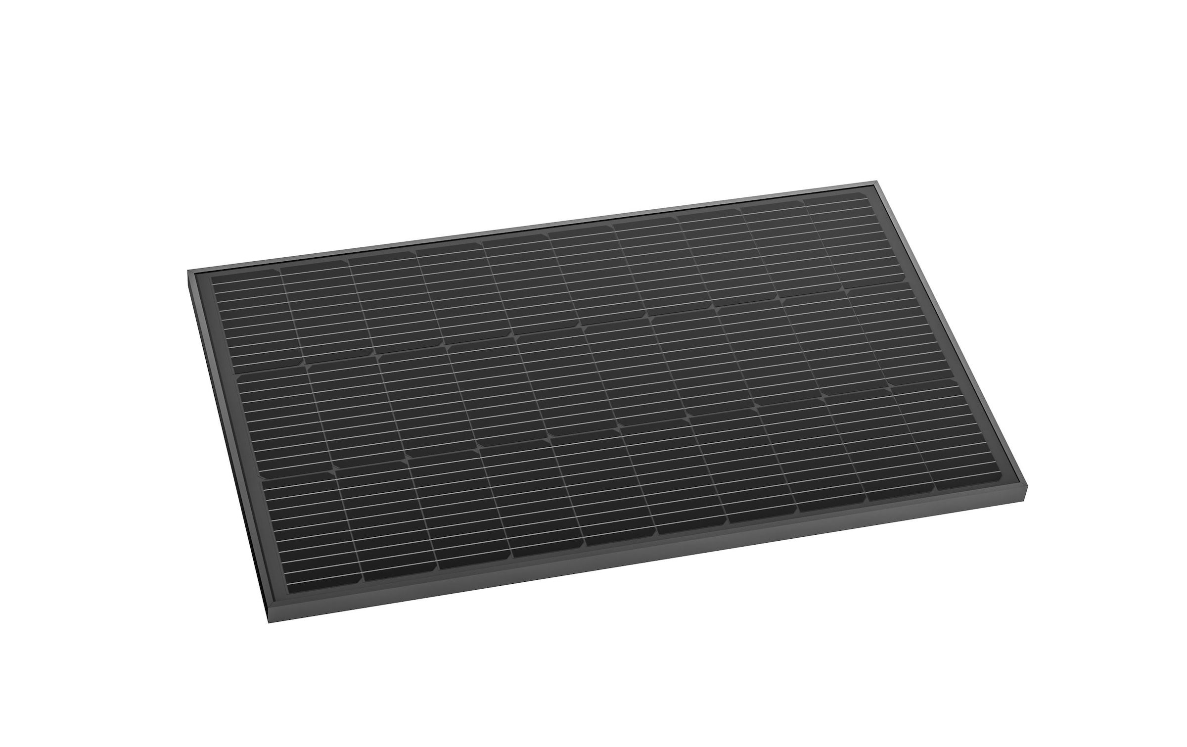 Ecoflow Solarmodul »Monokristalin Modul, MC4, Rigid, 100 W, 2 Stück«