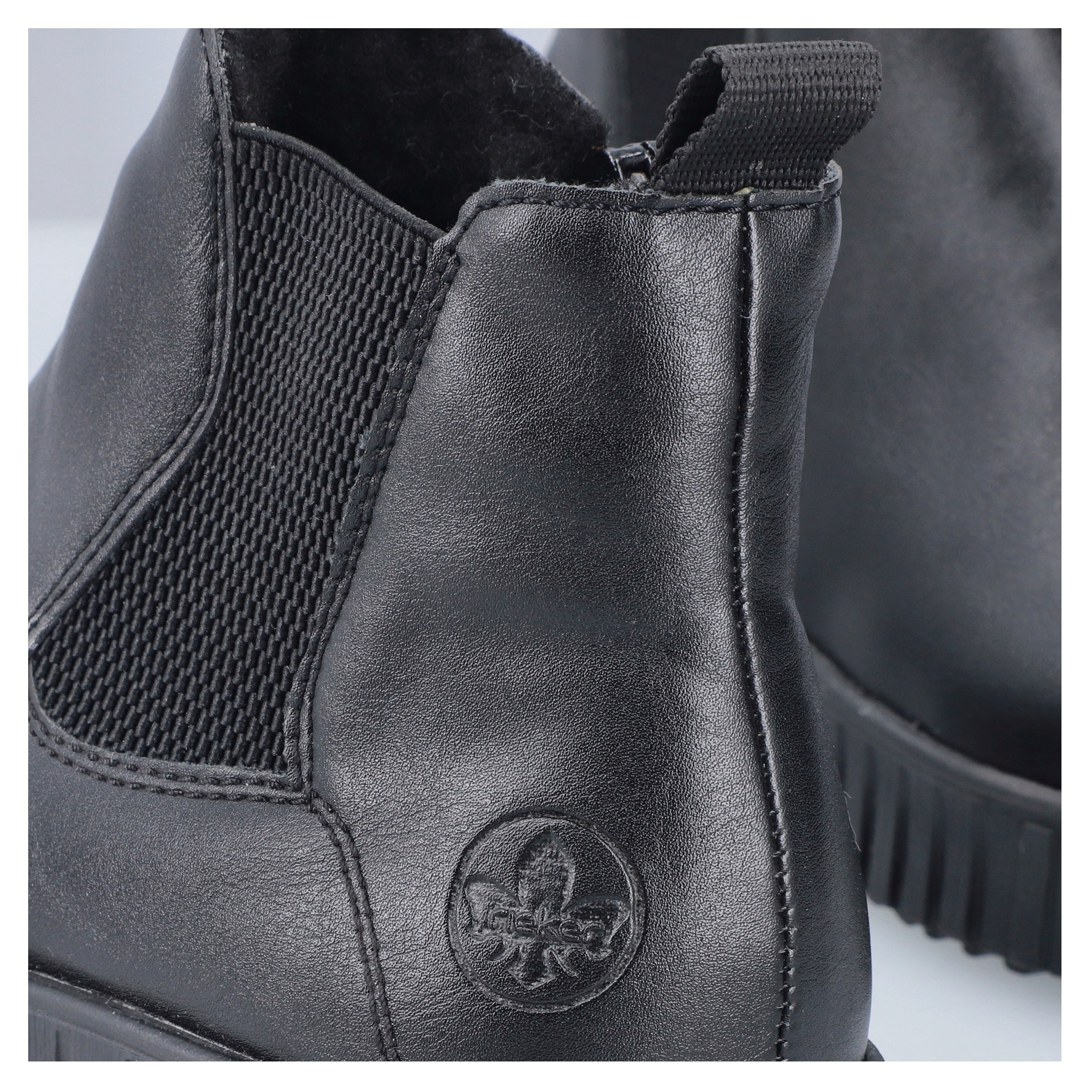 Rieker Bottes d'hiver  chelsea boots, sneakers à plateforme, bottines, fermeture éclair et stretch