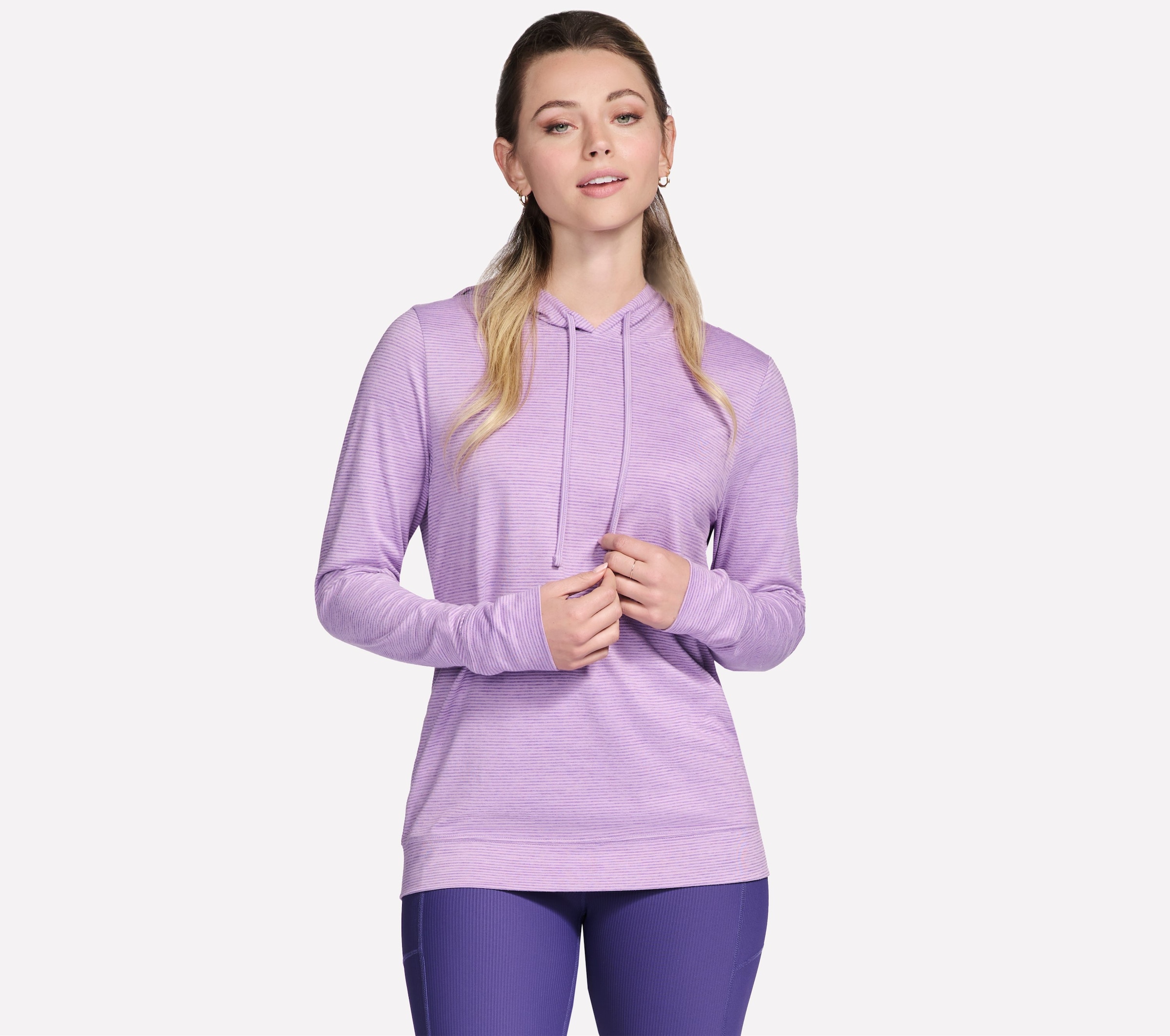 Skechers Sweat à capuche »GODRI SWIFT STRIPE HOODIE«, avec motif micro-rayures
