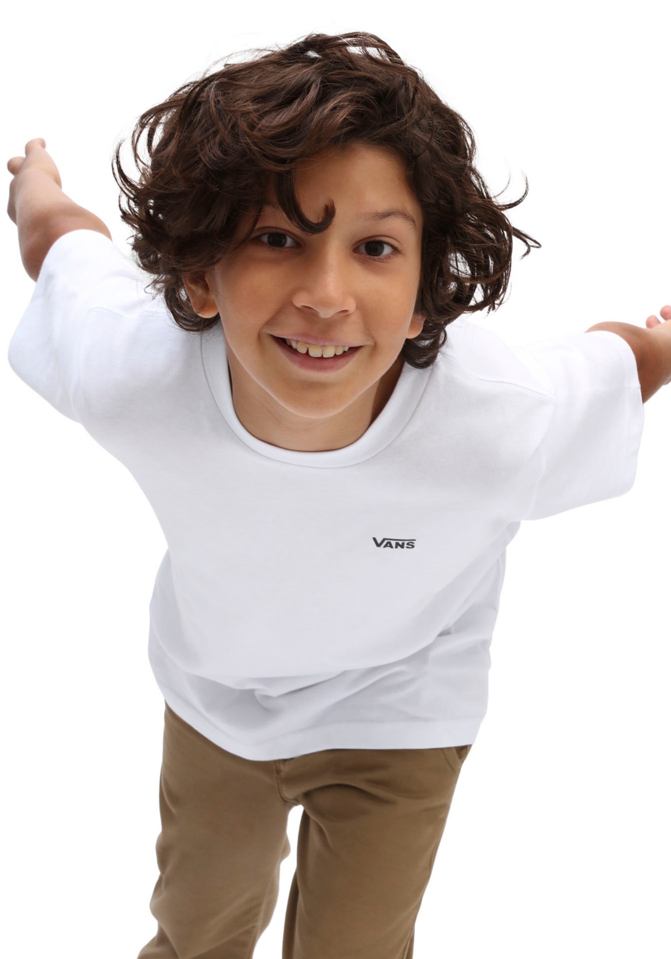 Image of Vans T-Shirt "LEFT CHEST TEE" für Kids, mit Rundhalsausschnitt, Kurzarm, aus Baumwolle