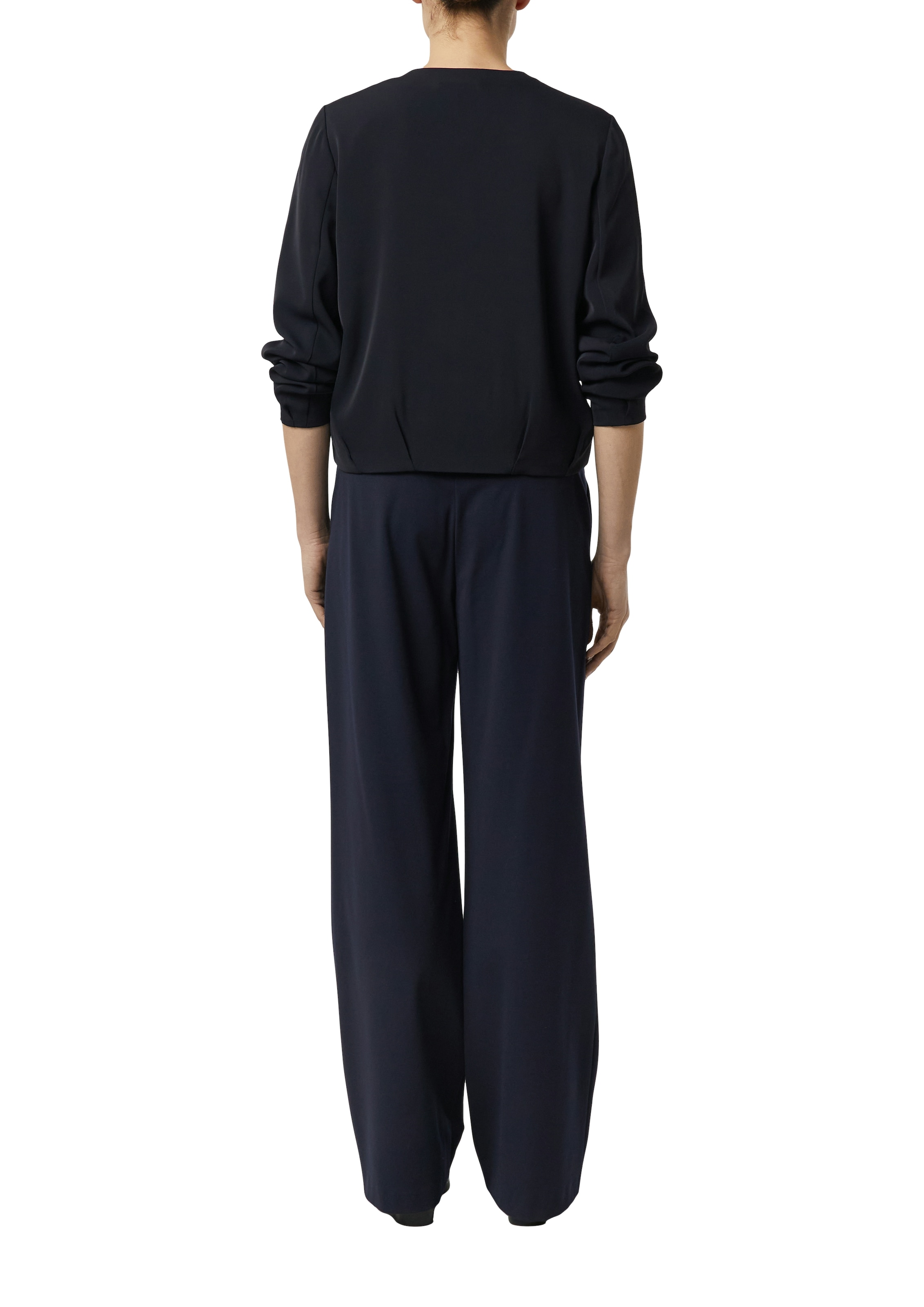 Comma Blazer boléro kurz, mit Reissverschluss