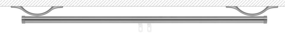 Image of indeko Gardinenstange »Lund«, 1 läufig-läufig, Wunschmasslänge bei Ackermann Versand Schweiz