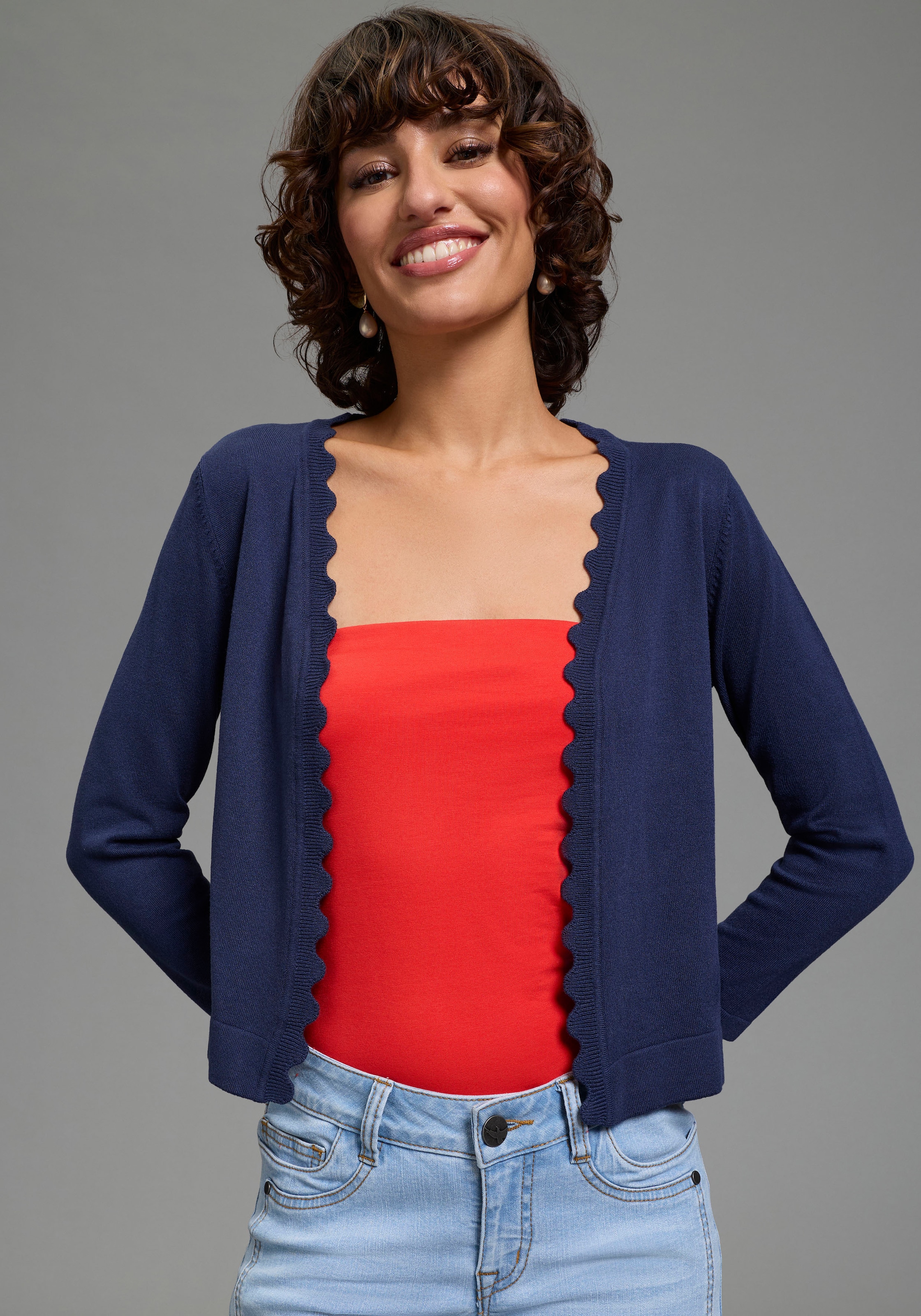 Melrose Top en bandeau 2er-Pack,  mit Raffung an der Naht, durchgestepptes Rumpfabschluss