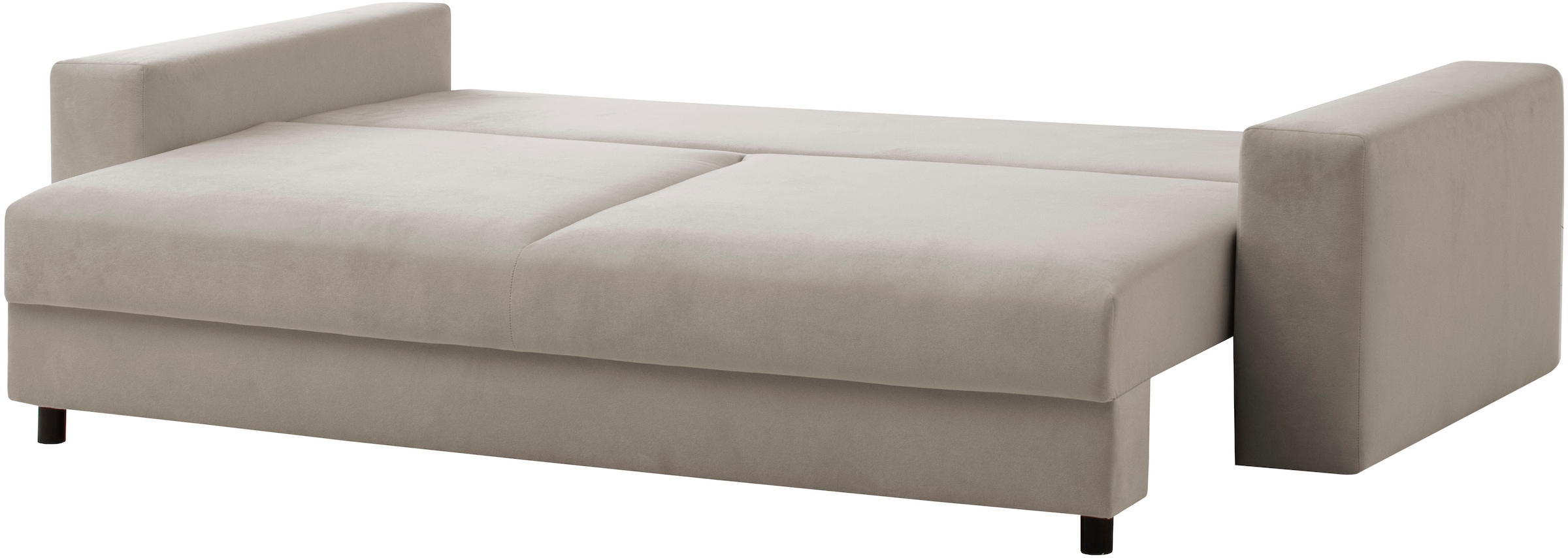 LeGer Home by Lena Gercke Schlafsofa »Imoga, Polster mit Schlaffunktion, 3-Sitzer Sofa, Couch mit Bettkasten« in modernen Farben und Stoffen, Bettfunktion, Liegefläche: 200x150 cm