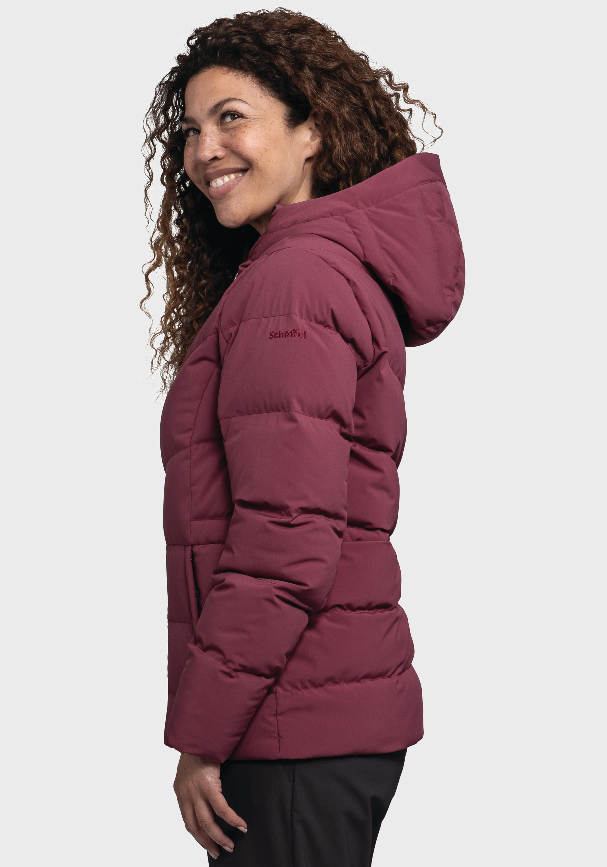 Schöffel Funktionsjacke »Urban Down Jacket Style Vindave WMS«, mit Kapuze