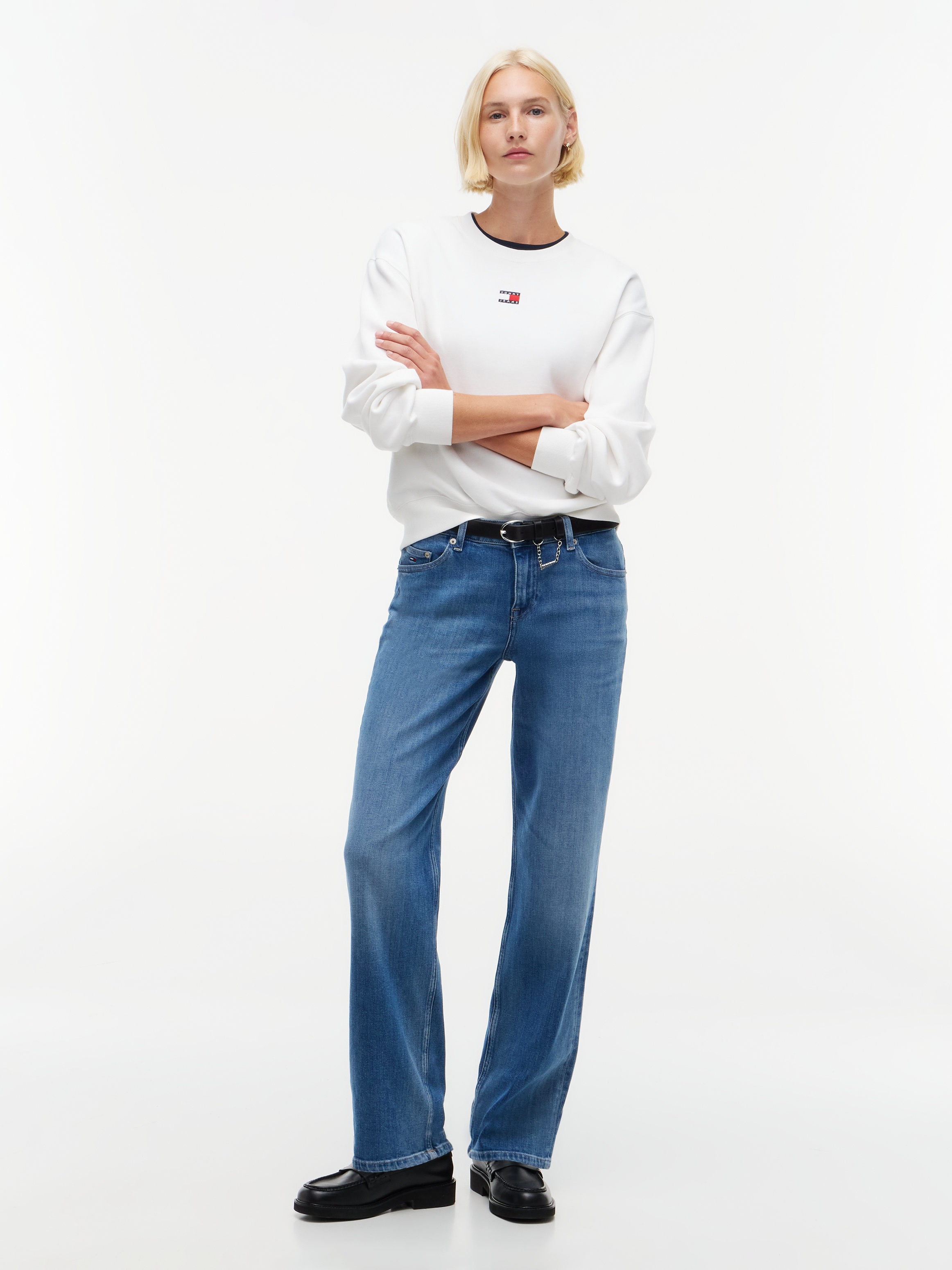 Tommy Jeans Straight-Jeans »SOPHIE LOW RISE STRAIGHT DJ5137« Baumwollmischung,  straight fit