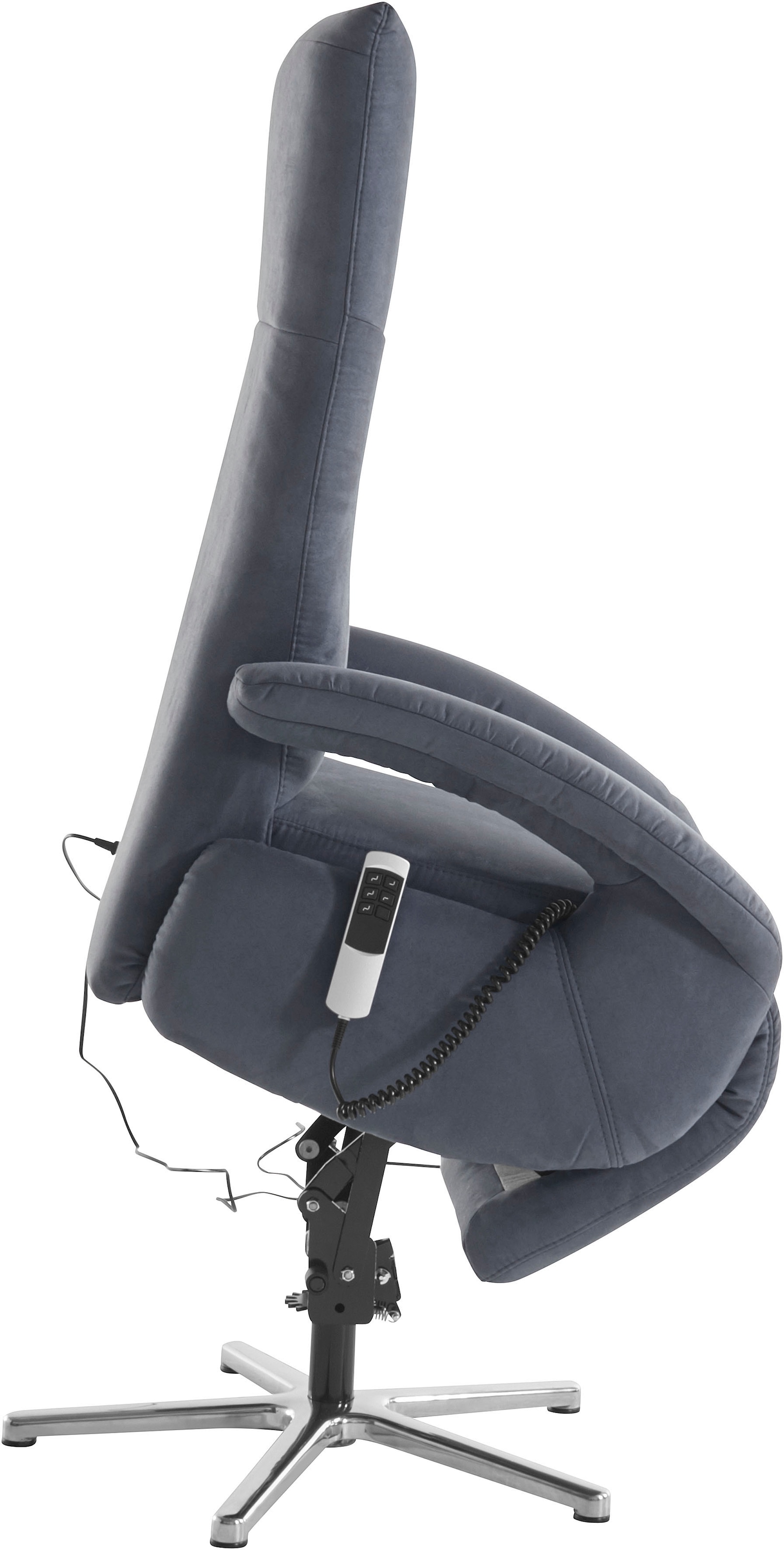 sit&more Fauteuil TV »Tycoon mit Kopfteilverstellung und 360° Drehfunktion« wahlweise manuell oder elektrischer Funktion, auch mit Akku (kabellos)