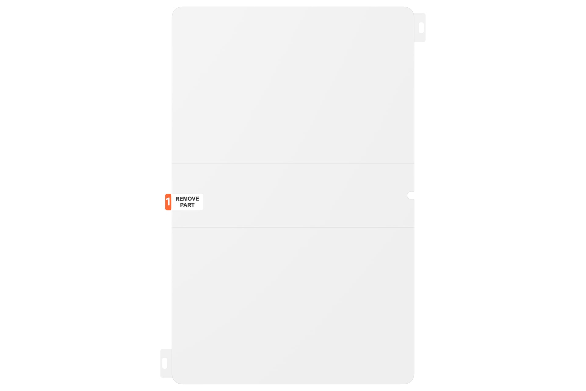 Image of Samsung Displayschutzglas "Anti-Reflecting Screen Protector" für Samsung Galaxy Tab S10 FE+ Displayschutzfolie, Schutzfolie, Bildschirmschutz, kratz- & stossfest