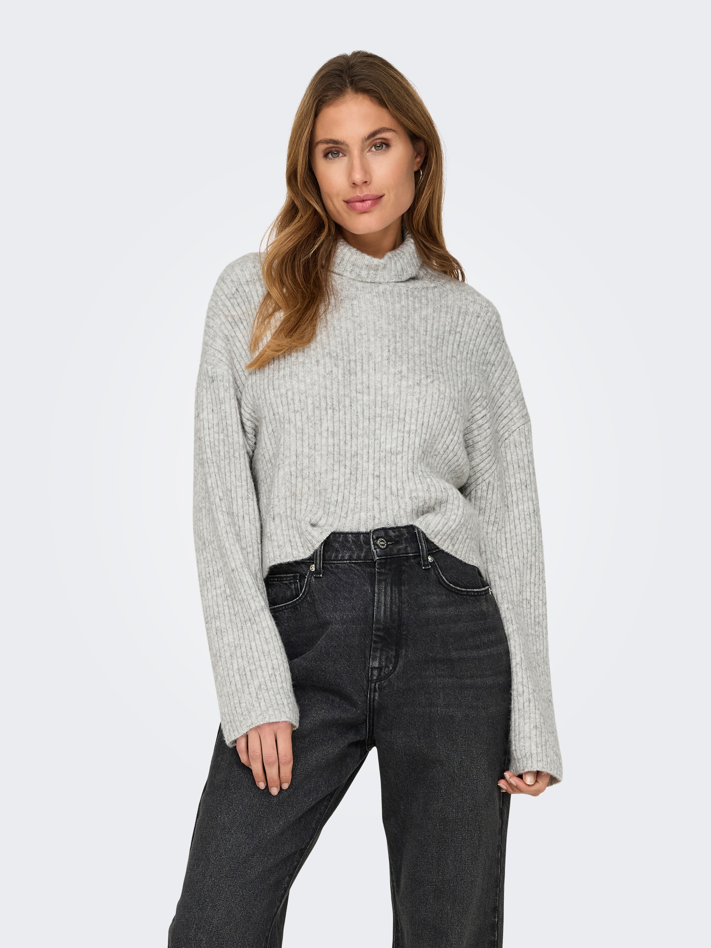 Image of ONLY Rollkragenpullover "ONLMELANIE L/S ROLLNECK PULLOVER KNTNOOS"