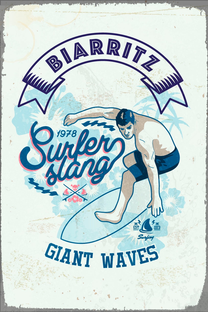 queence Tableau métallique »Biarritz« 1 cuis tlg. Stahlschilder